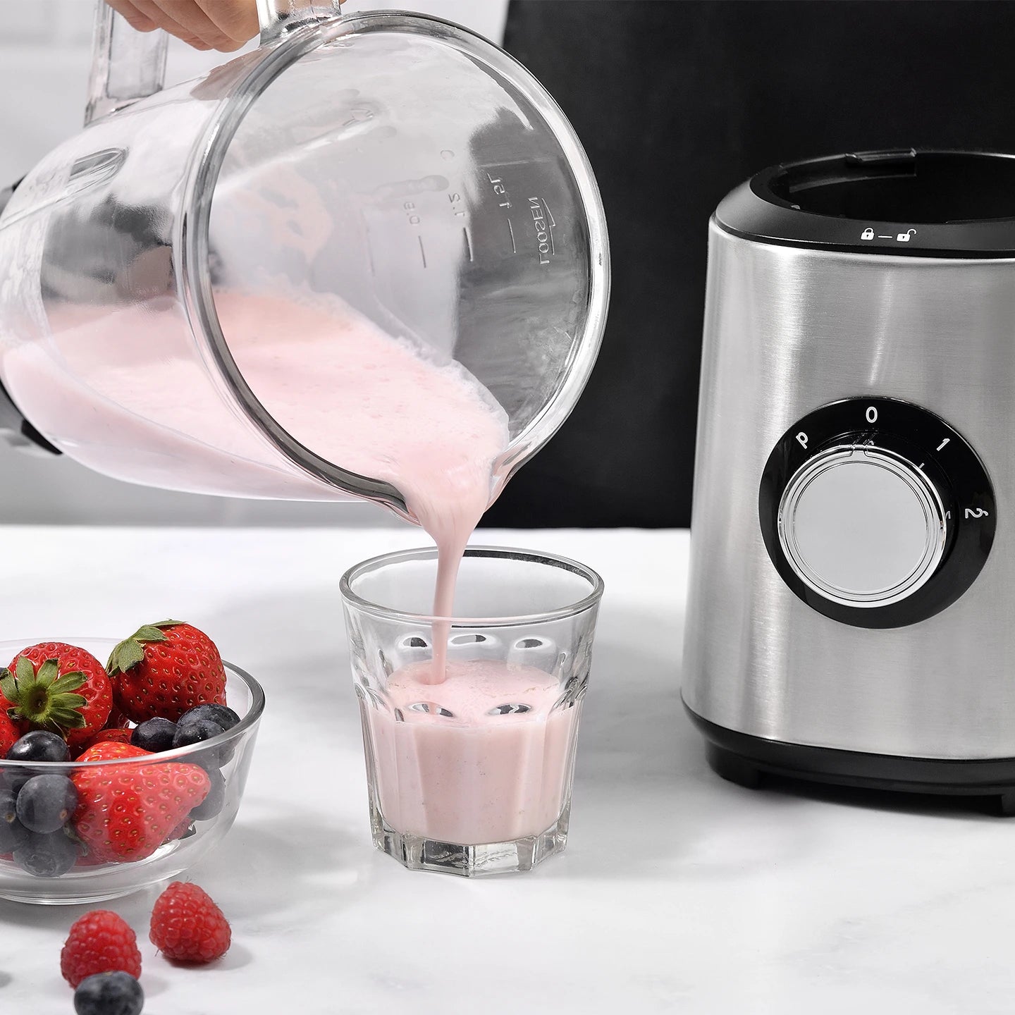Batidora de vaso MasterPRO de 1000W y capacidad de 1.5L - Foodies Collection