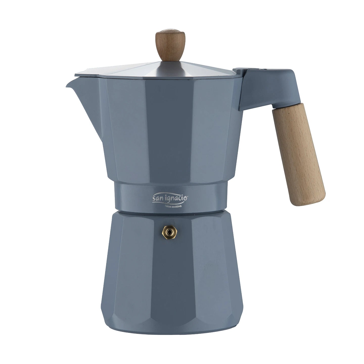 Cafetera italiana Noia de Aluminio y capacidad 6 Tazas - San Ignacio