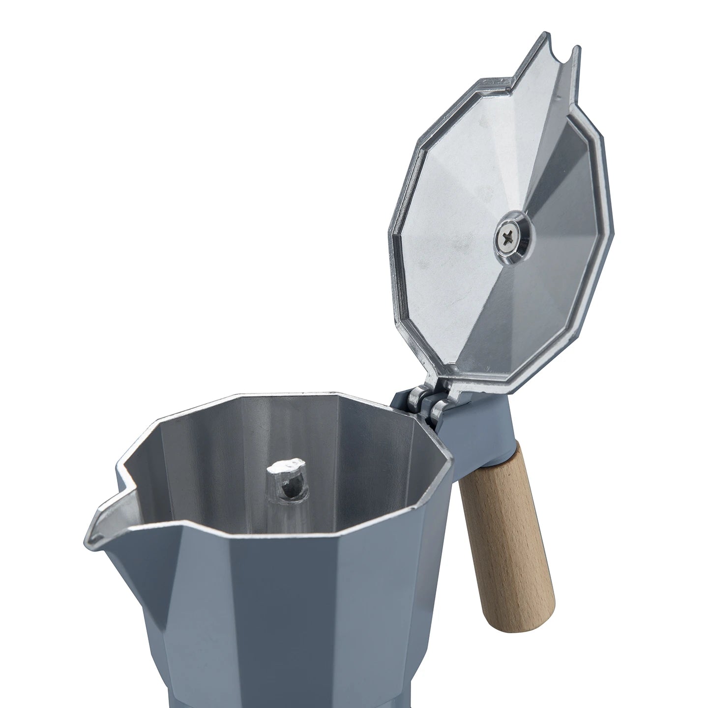 Cafetera italiana Noia de Aluminio y capacidad 6 Tazas - San Ignacio