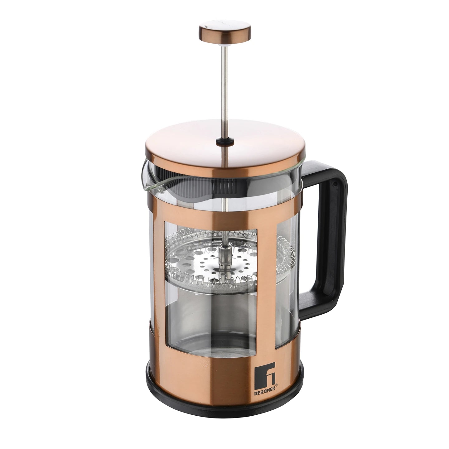 Cafetera de Émbolo de vídrio 800ml Copper - Bergner