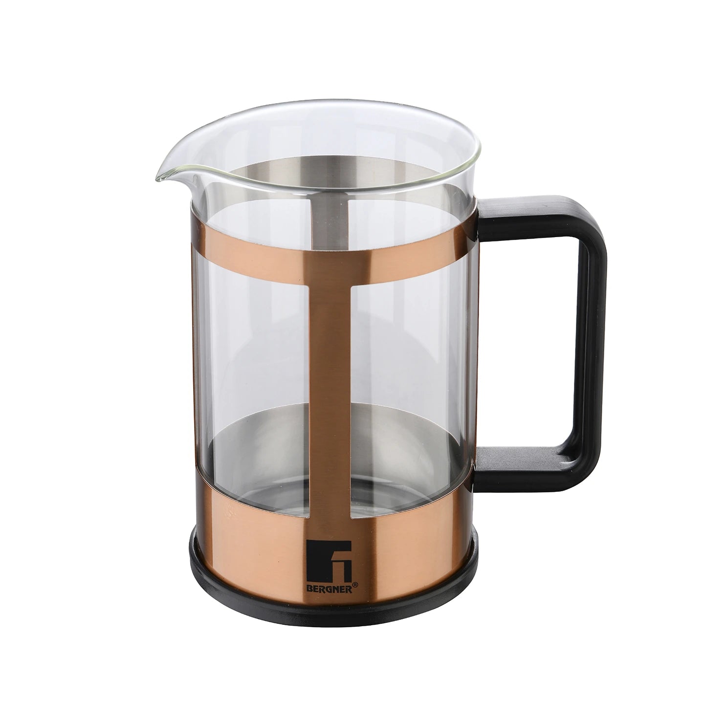 Cafetera de Émbolo de vídrio 800ml Copper - Bergner
