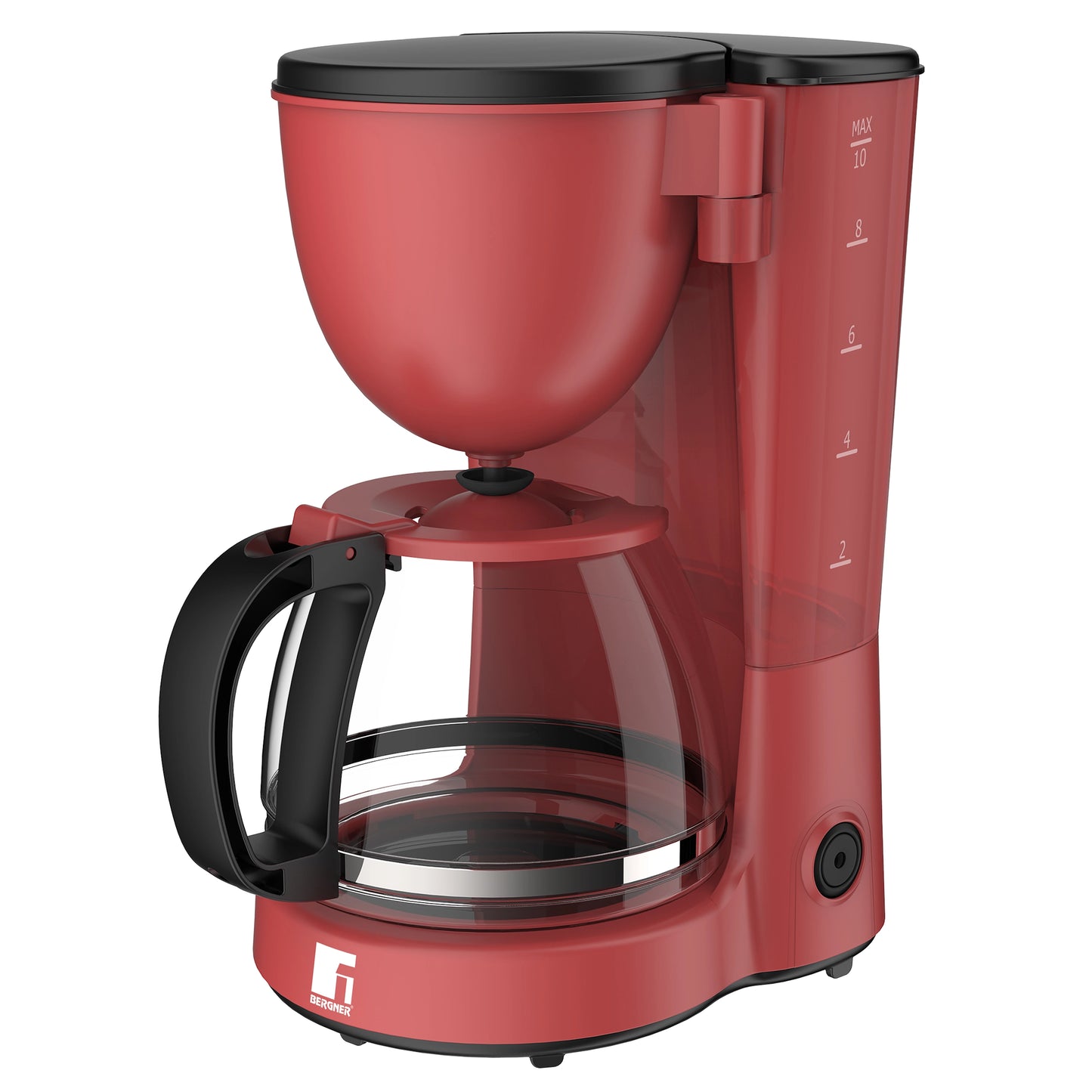 Cafetera de Goteo 600W 1.25L Maroon - Bergner