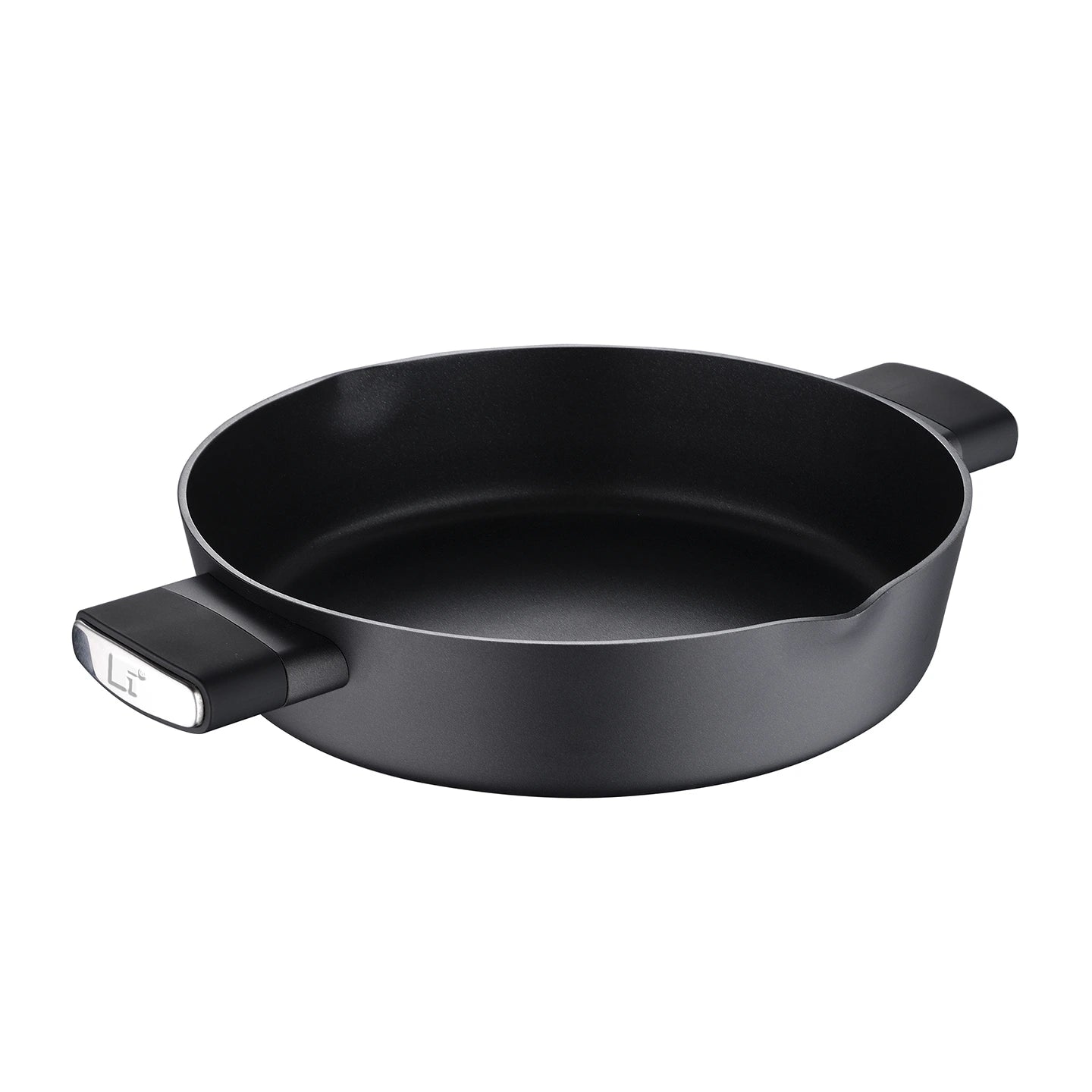 Cazuela de Aluminio Forjado con Tapa Ion 28cm - Bergner