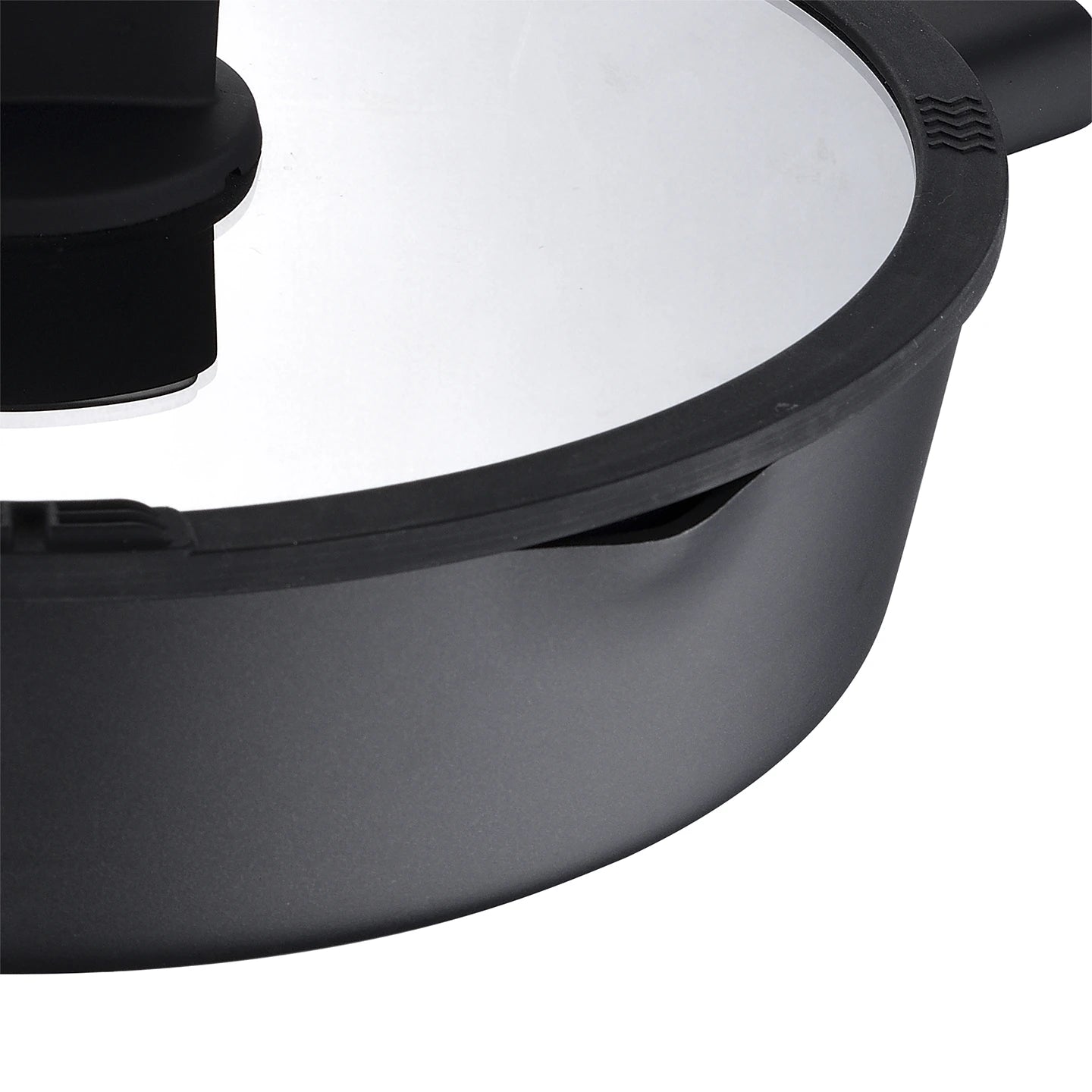 Cazuela de Aluminio Forjado con Tapa Ion 28cm - Bergner