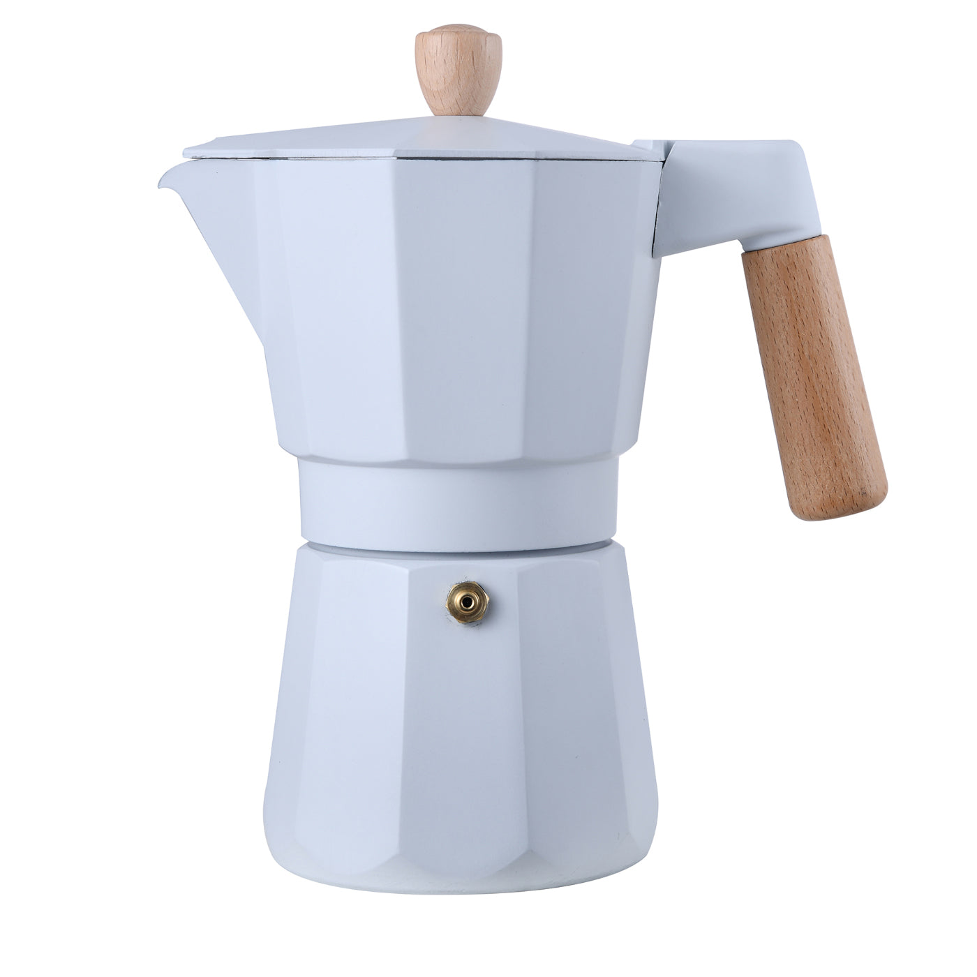 Cafetera de 6 Tazas Naturally Aluminio - Bergner