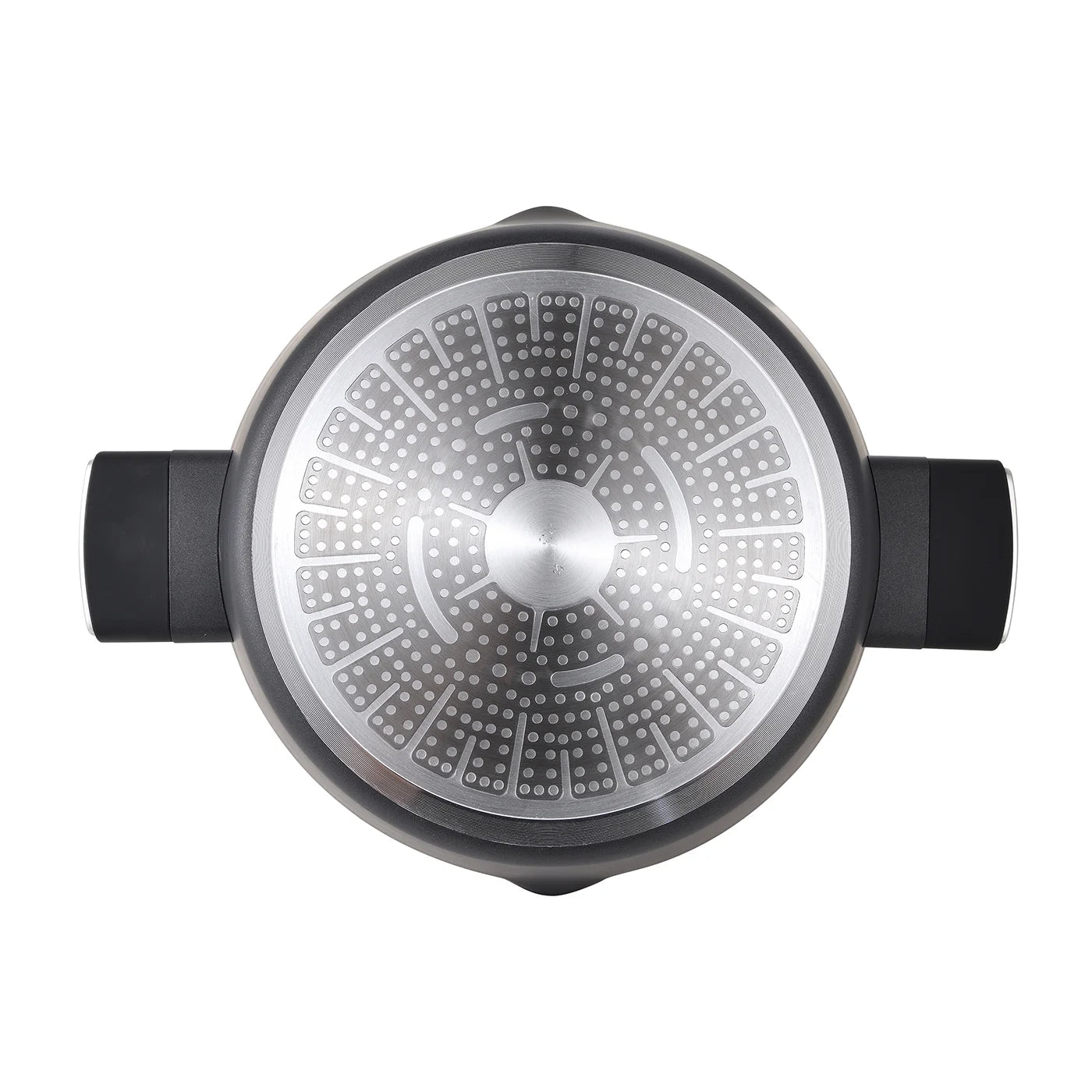 Cazuela de Aluminio Forjado con Tapa Ion 28cm - Bergner