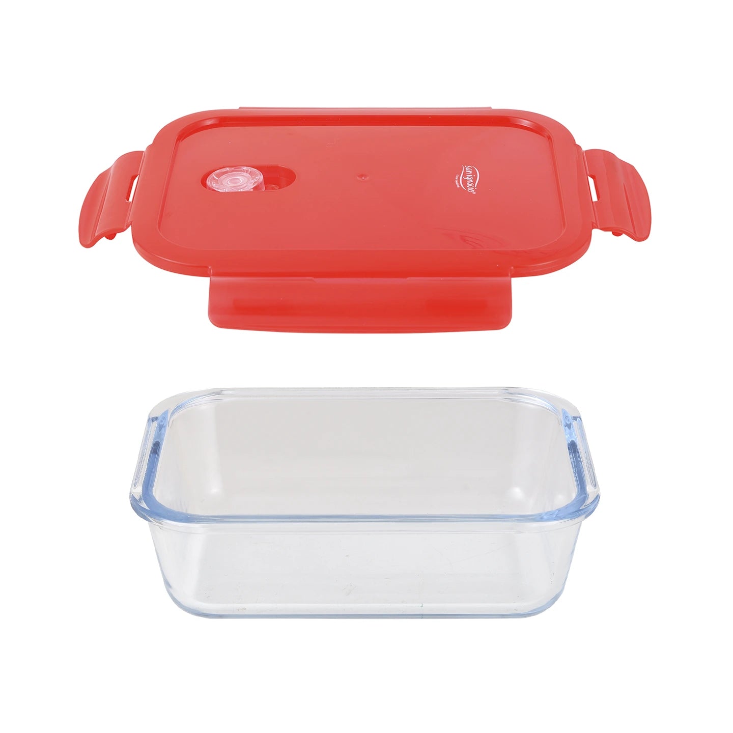 Hermético Rectangular Magna 640ml Cristal de Borosilicato - San Ignacio