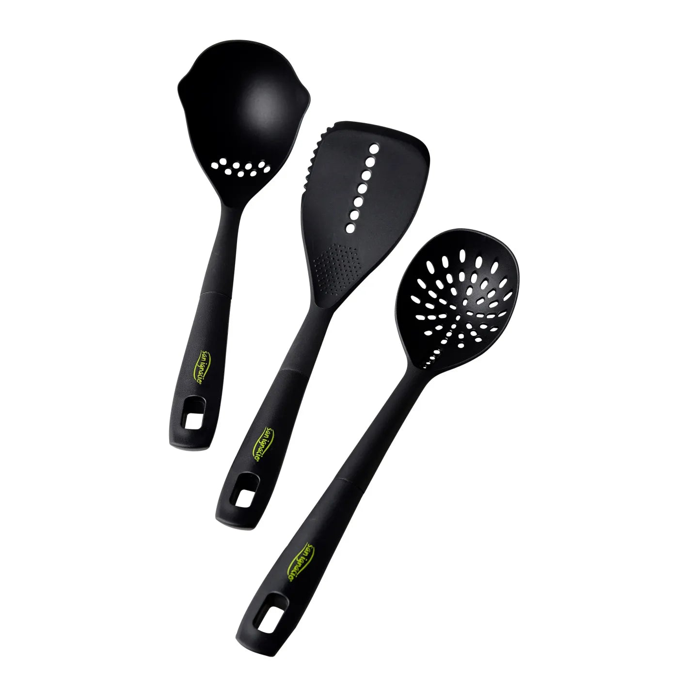 Set 3 Utensilios de Cocina San Ignacio Negro - XTRA