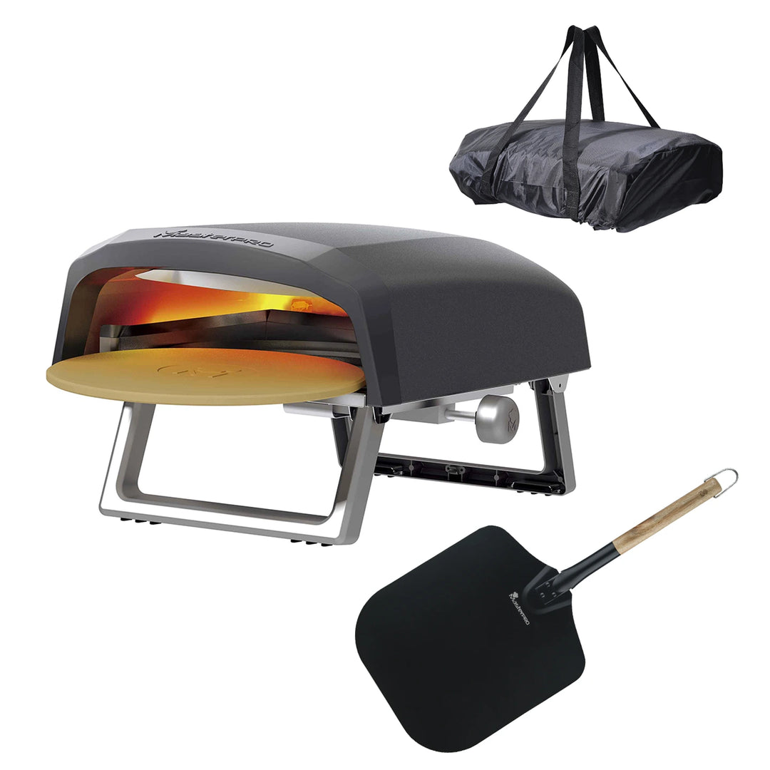 Set de Horno de pizza portátil de gas + Pala II - MasterPRO