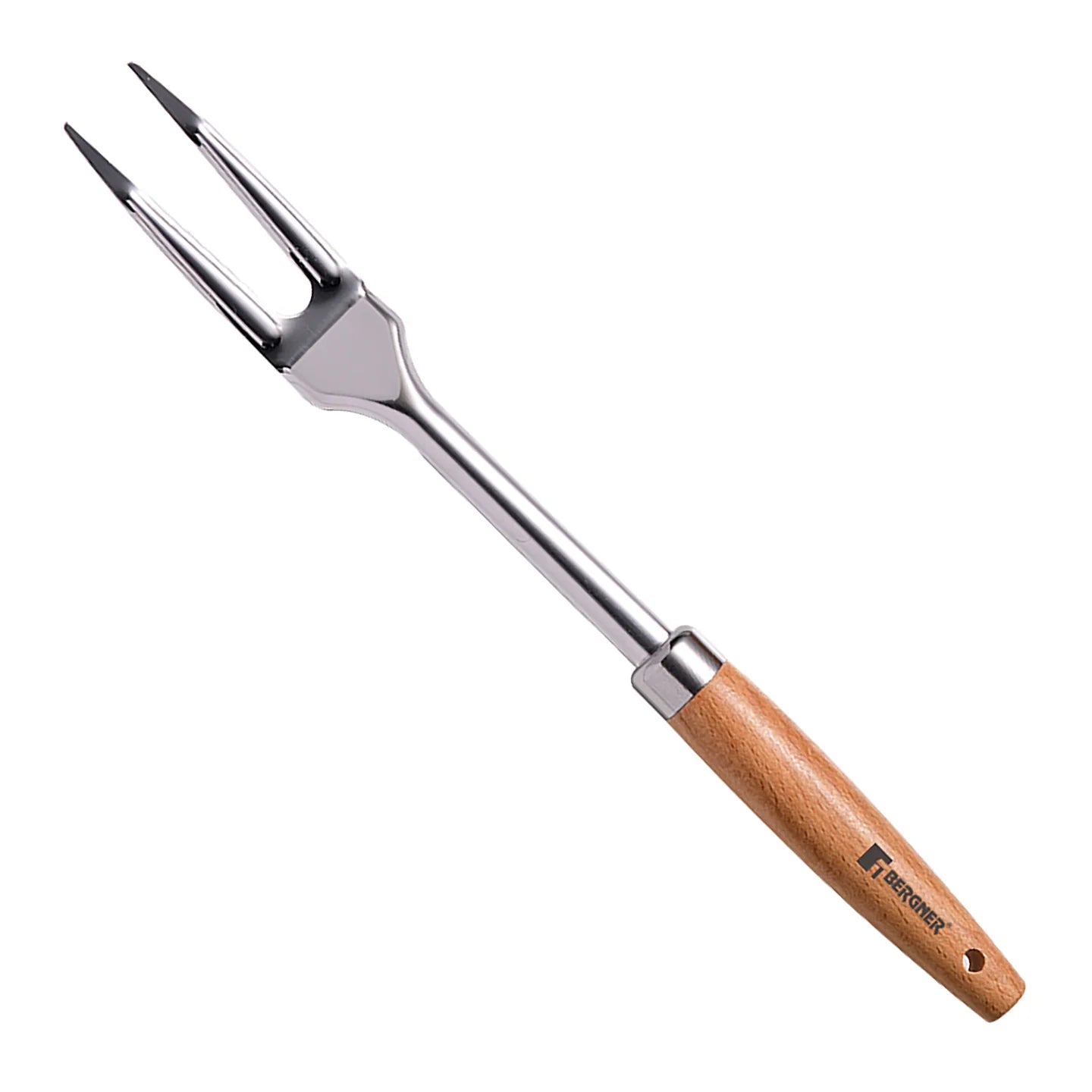 Cuchillo y Tenedor trinchador de Acero Inox BBQ Lovers - Bergner