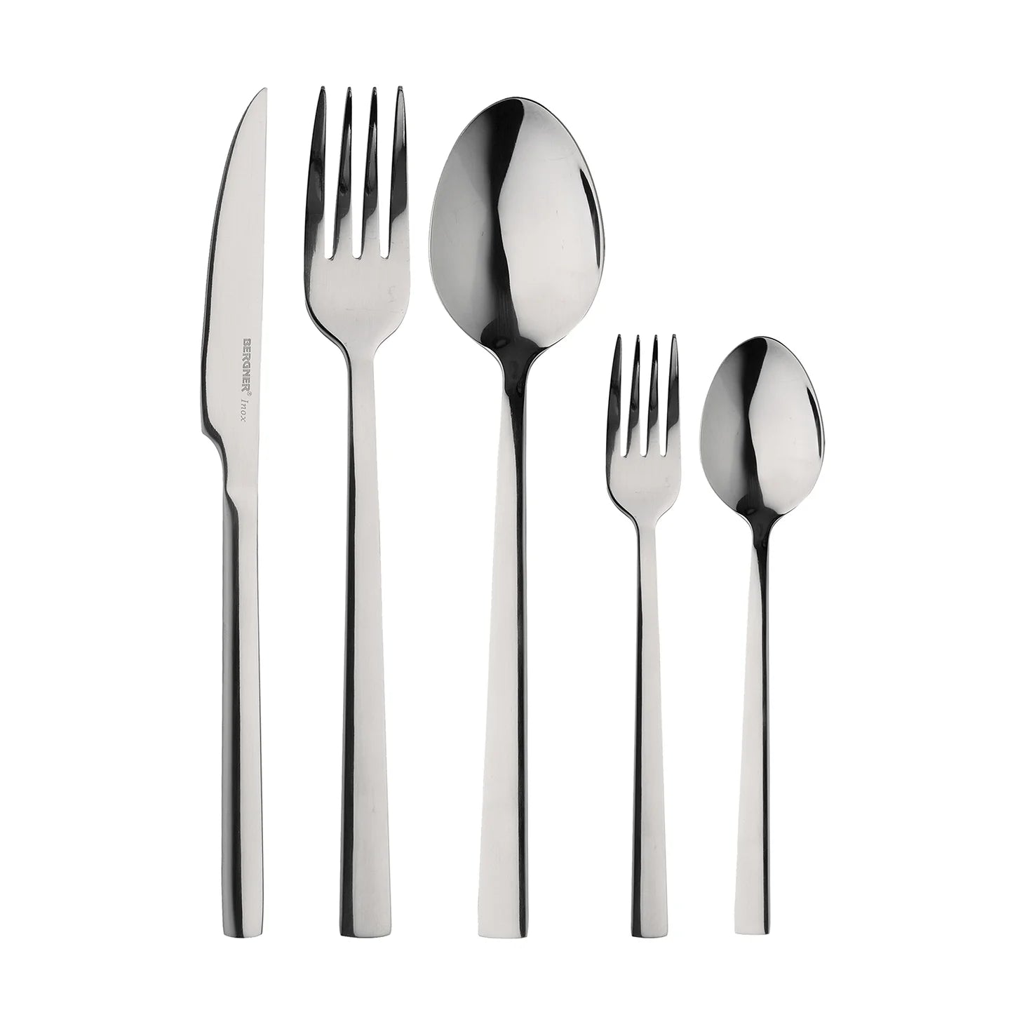Juego de 60 Piezas Cuberteria Acero Inox Sofia - Bergner