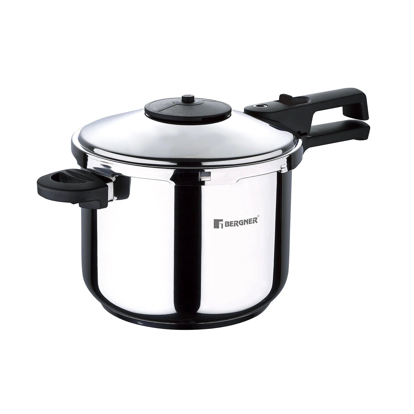 Olla a Presion de 6L Creta Acero Inox 22cm - Bergner