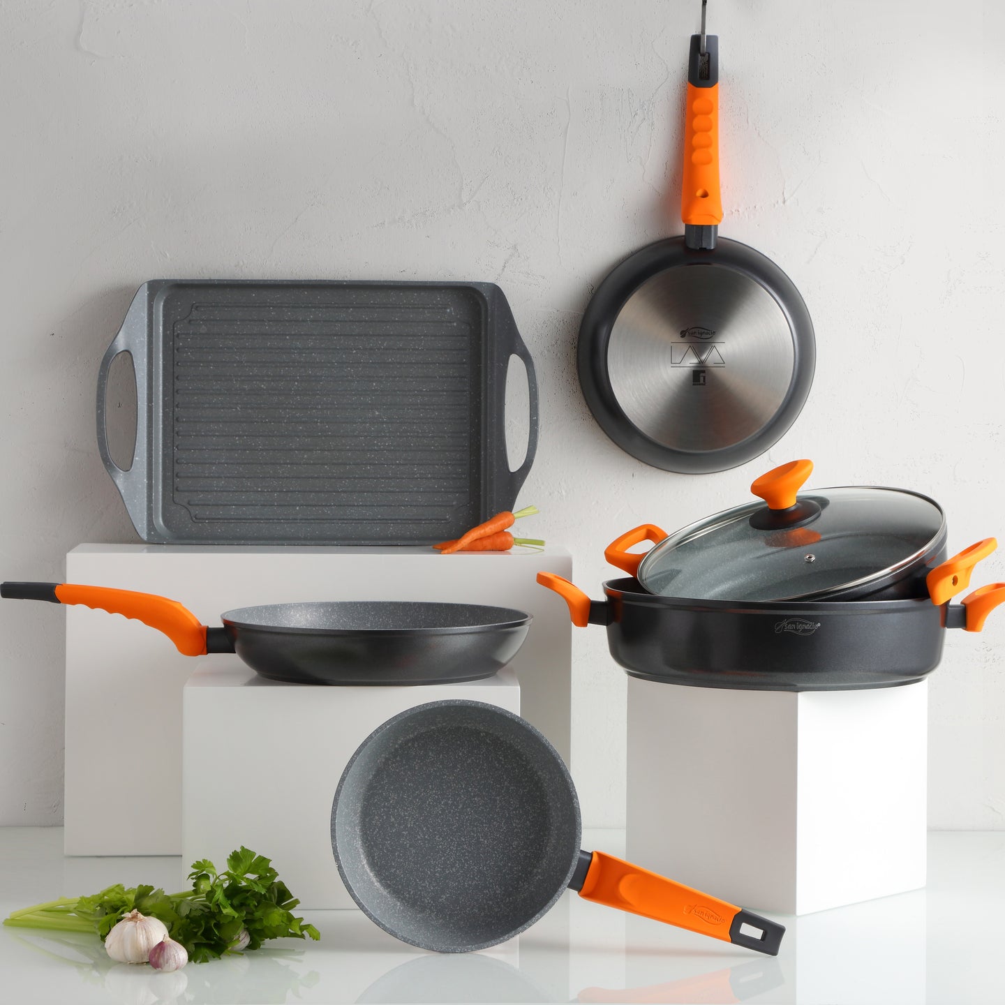 Paellera San ignacio para inducción Ø32cm - Lava (6)