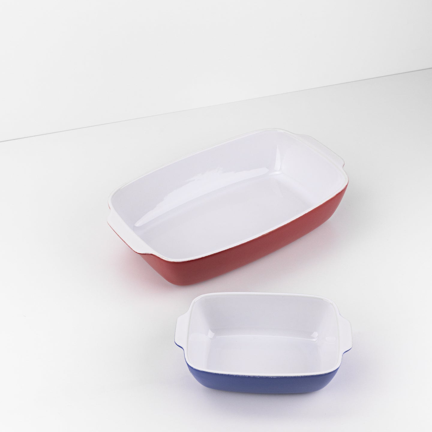 Set de 2 fuentes de horno Benetton de gres - Rainbow (2)