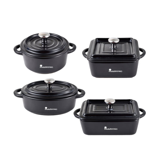 SET 4PCS ECOMMERCE MINI CACEROLAS COOK AND SHARE