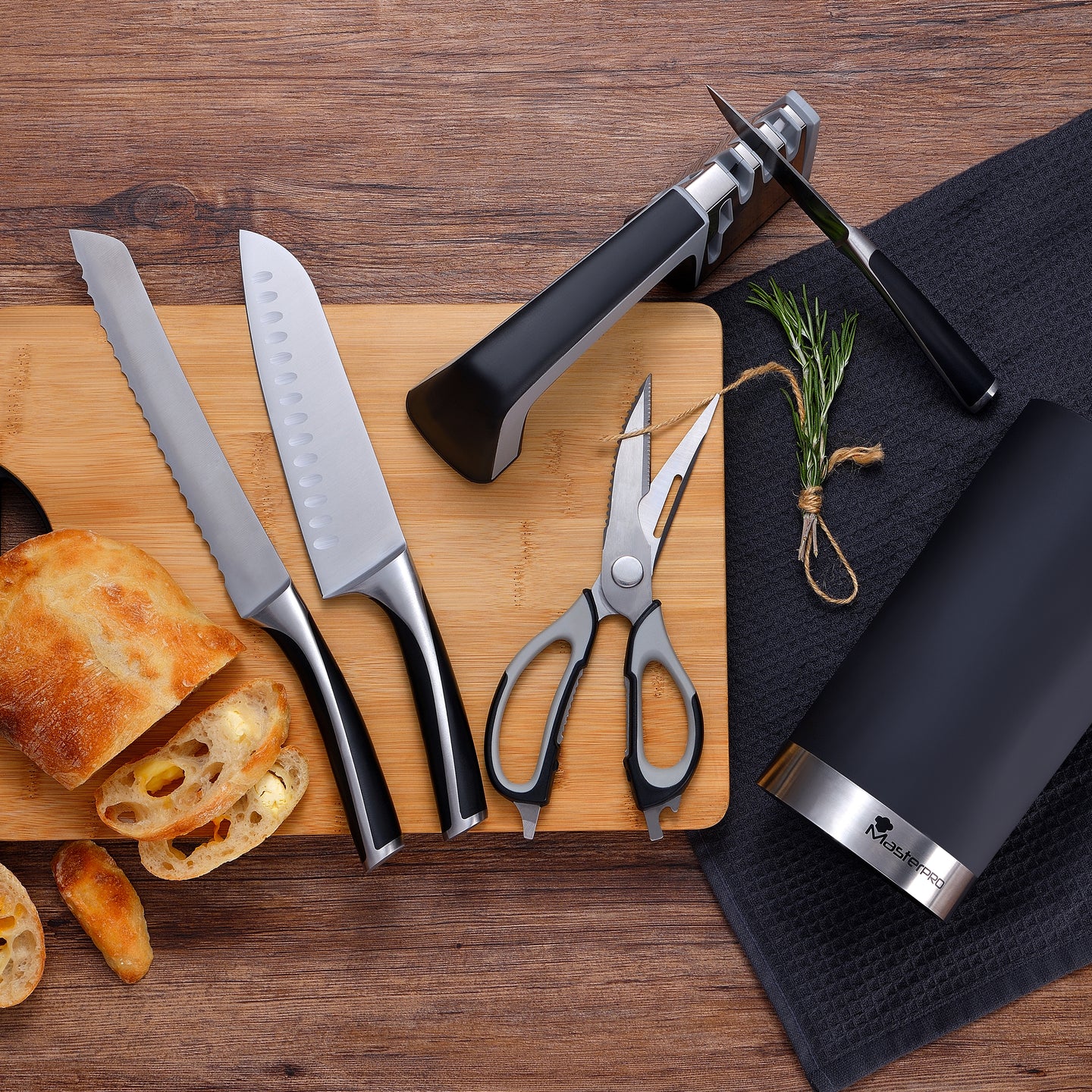 Cuchillo panero MasterPRO 20 cm - Elegance (4)