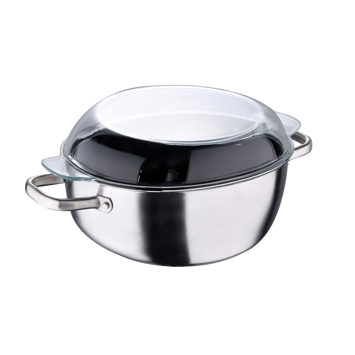 Cacerola baja San Ignacio de acero inoxidable - Delia (4)