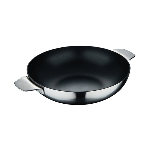WOK S/ TAPA 9.23L 28X7.0CM ACERO INOX ACABADO MATE C/ ESCALA MEDIDORA SIGMA MP