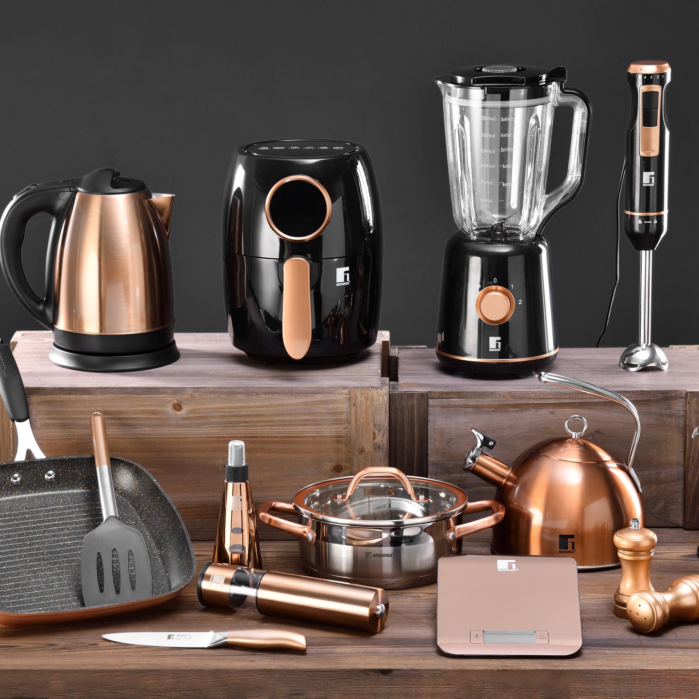 Tetera Bergner de 1.75 L - Copper (1)