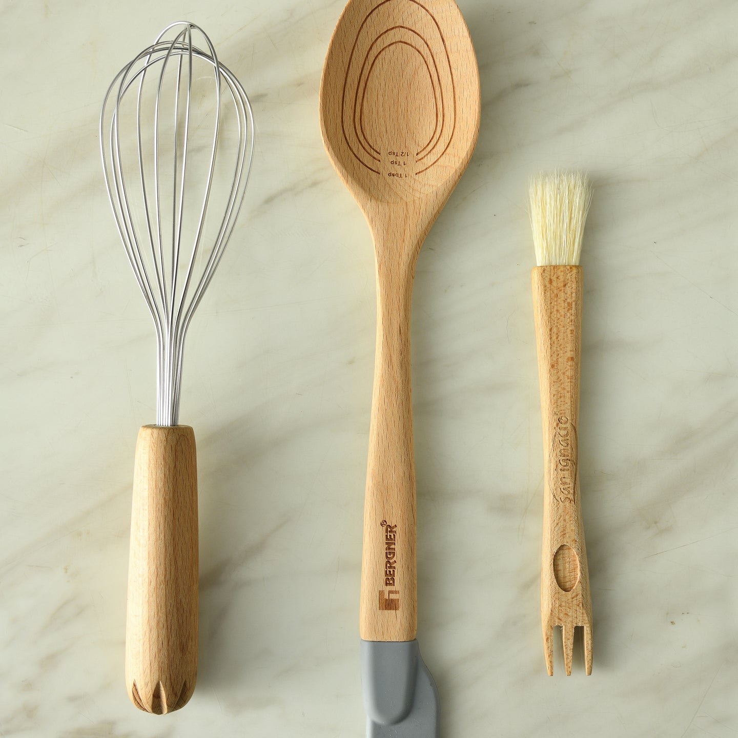 Juego de 3 utensilios de repostería miltifuncional Bergner - Genius (1)