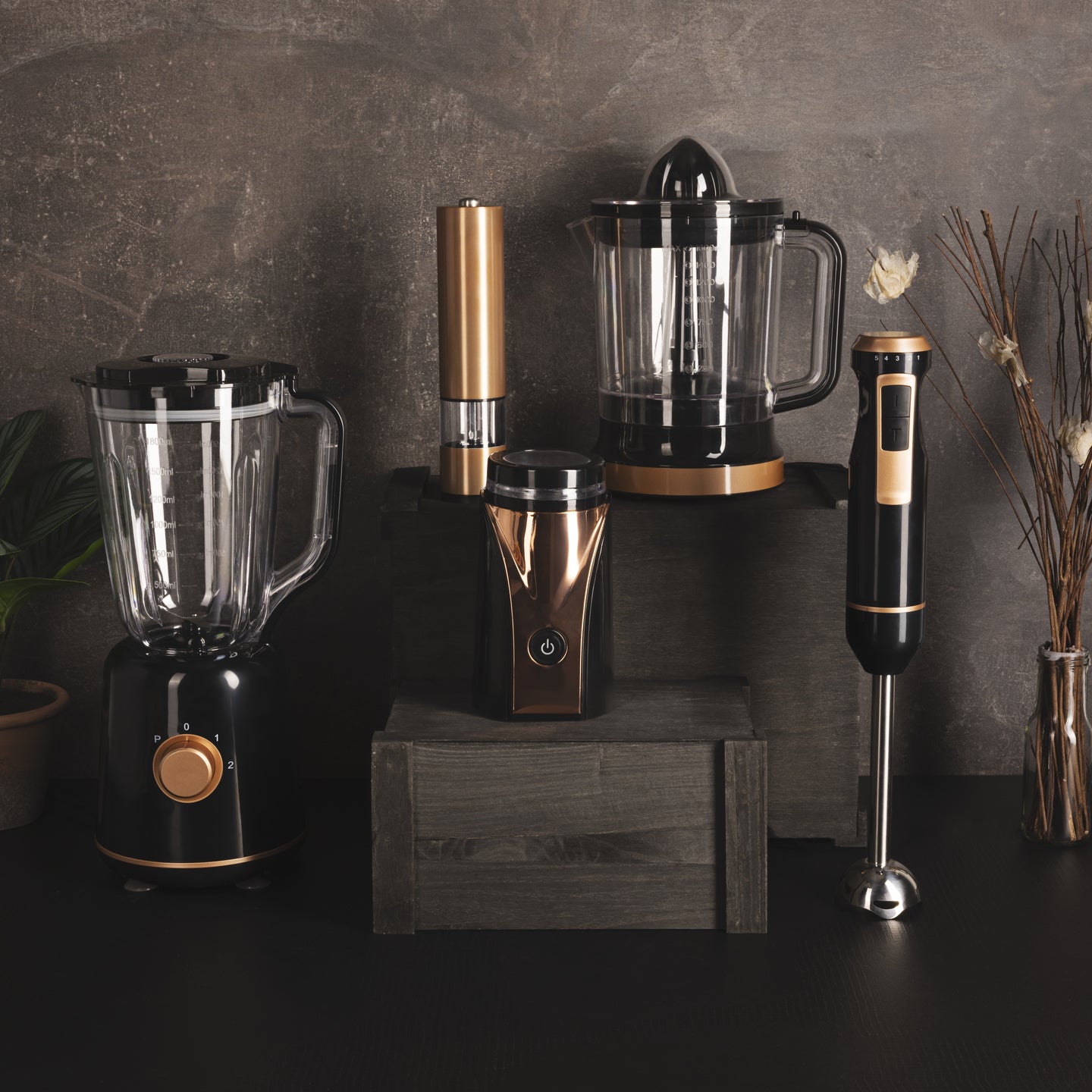 Batidora de mano 800W Bergner - Copper (4)