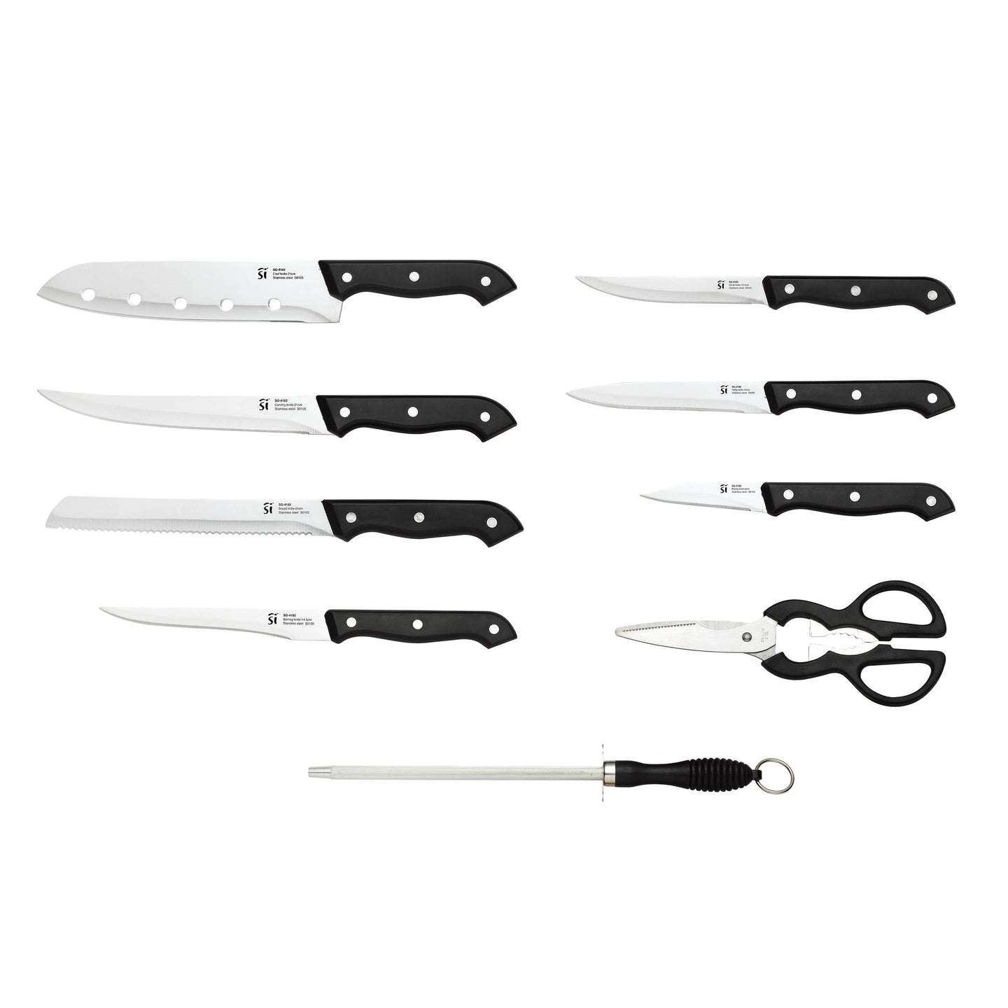 Juego de cuchillos y tacoma San Ignacio 15 piezas - Tenessy (1)