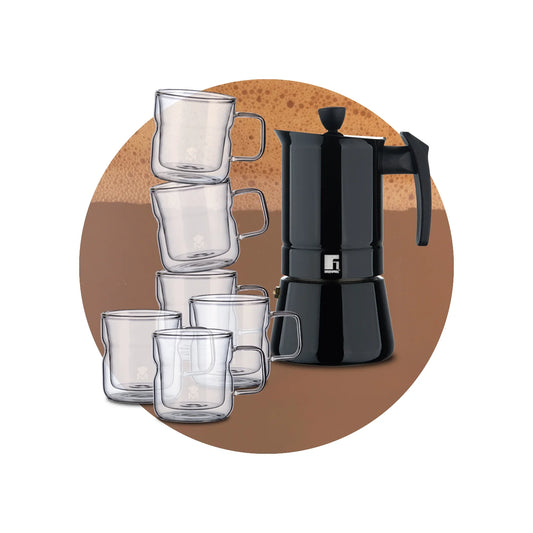 Pack Cafetera Italiana