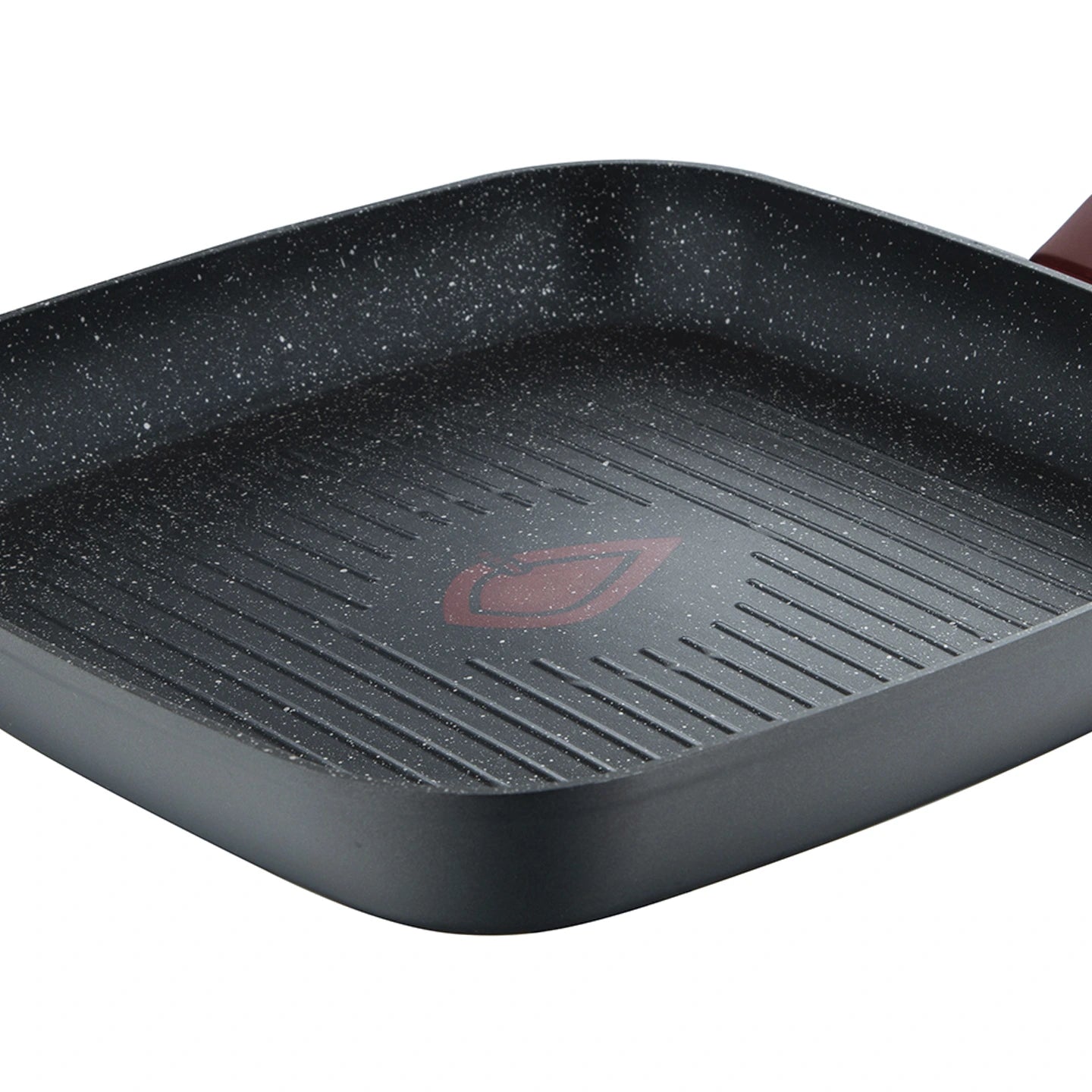 Sarten Grill 28Cm Aluminio Forjado Ind Malbec - San Ignacio