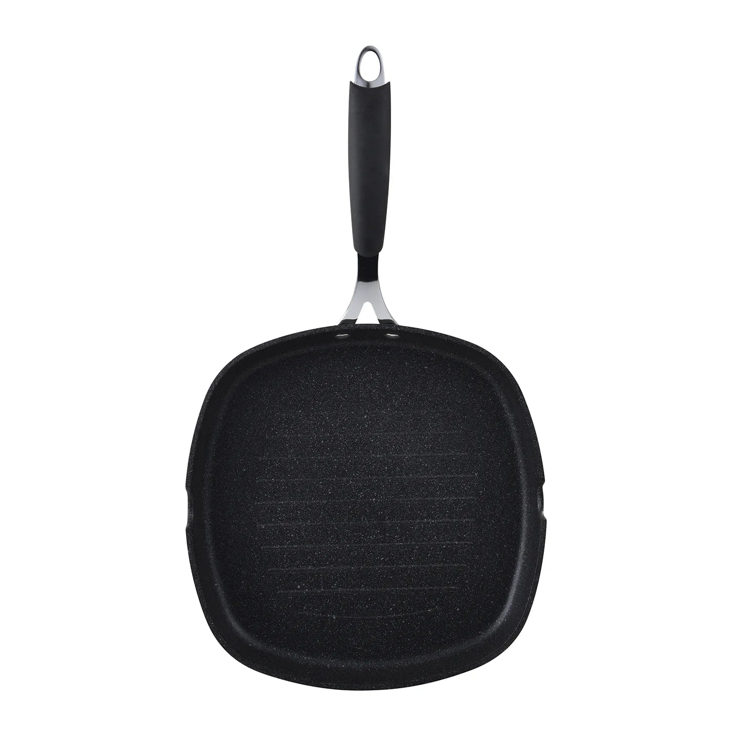 Sarten Grill 28Cm Aluminio Forjado Midnight - Bergner