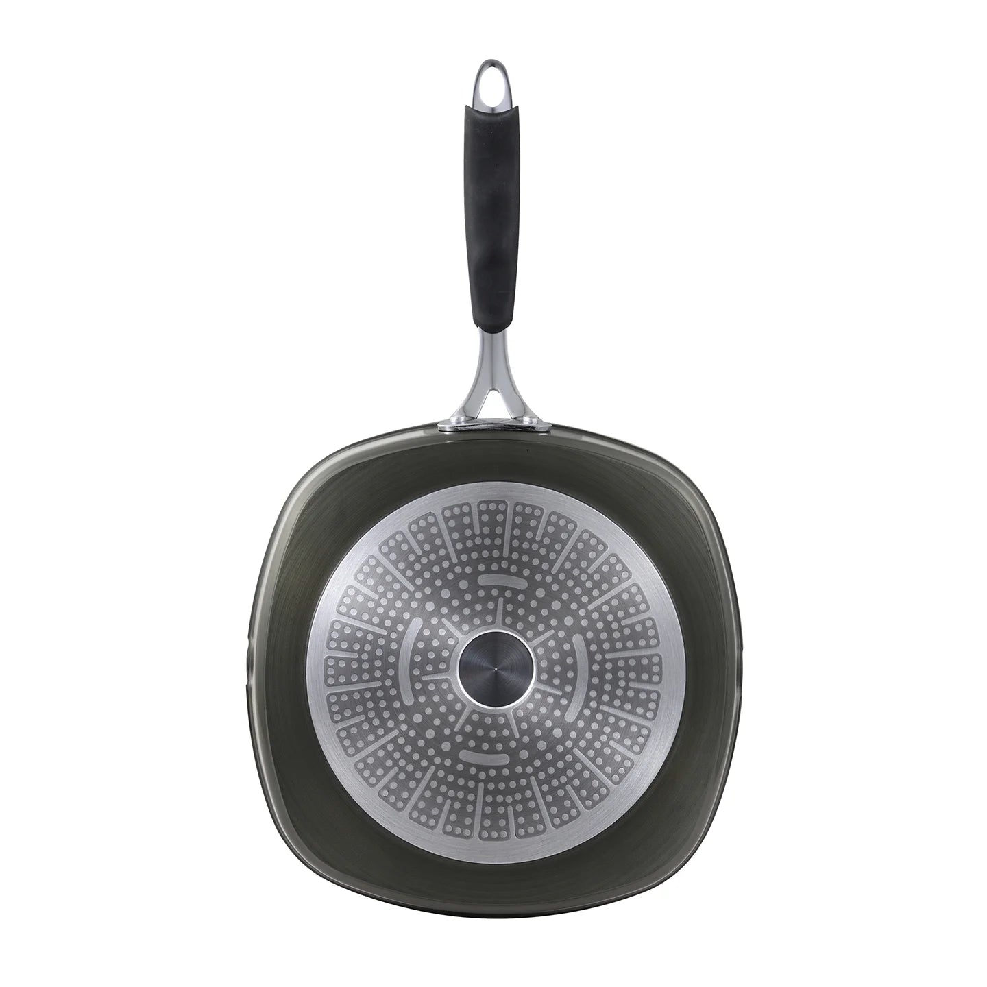 Sarten Grill 28Cm Aluminio Forjado Midnight - Bergner