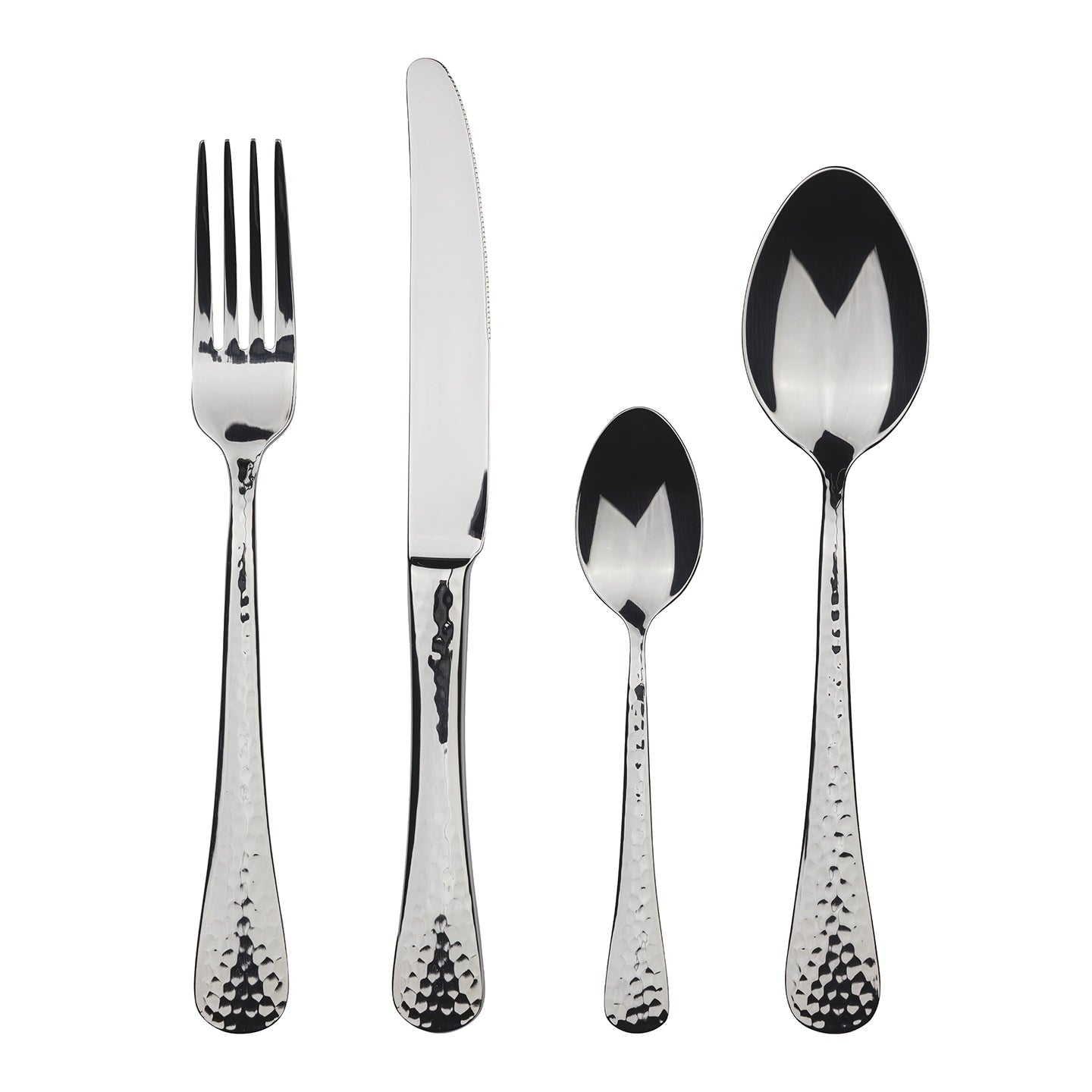 Cubertería de 24 piezas Eiffell en Acero Inoxidable Plateado - Bergner