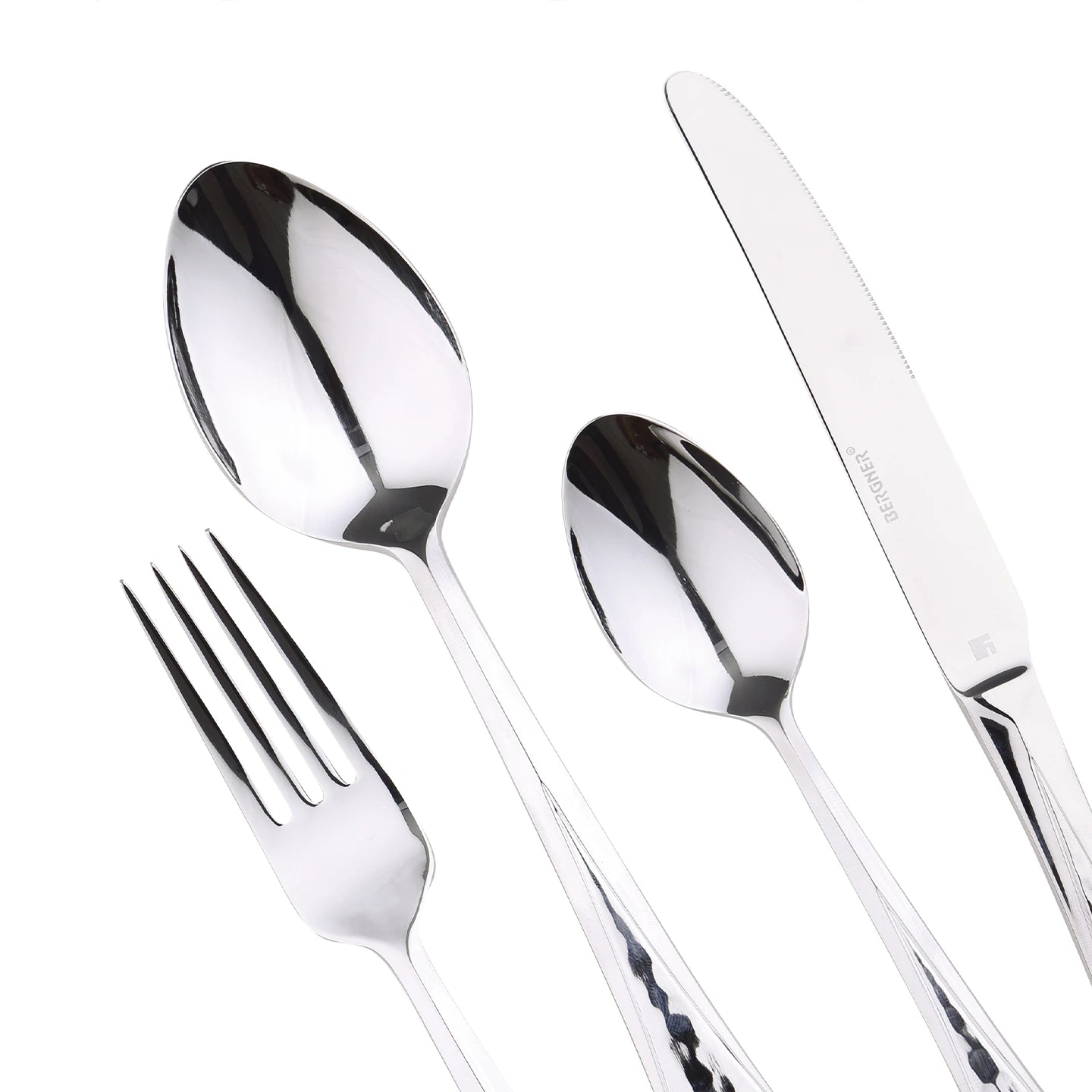 Cubertería de 24 piezas Eiffell en Acero Inoxidable Plateado - Bergner