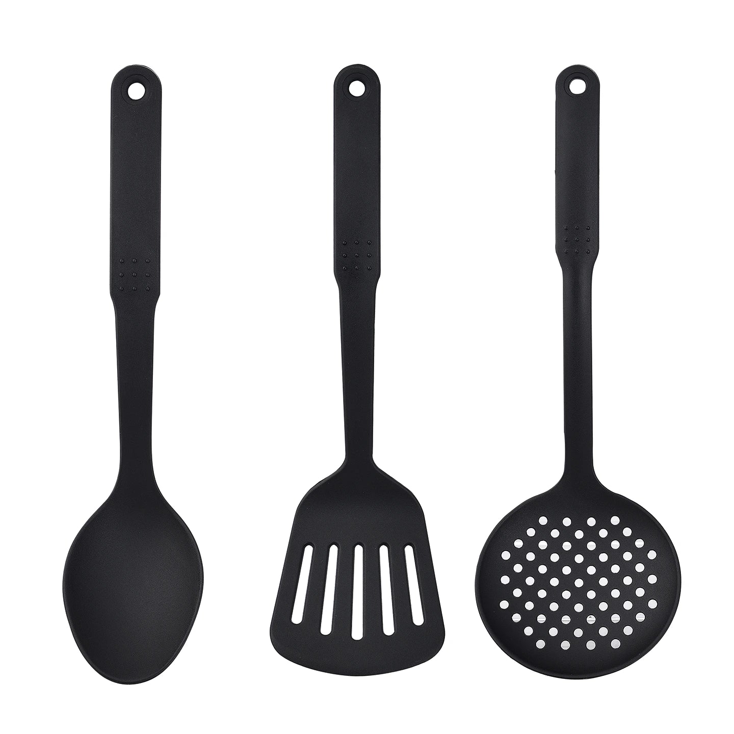 3 Sartenes de Aluminio Prensado Azul Land + 3 utensítlios de cocina - San Ignacio