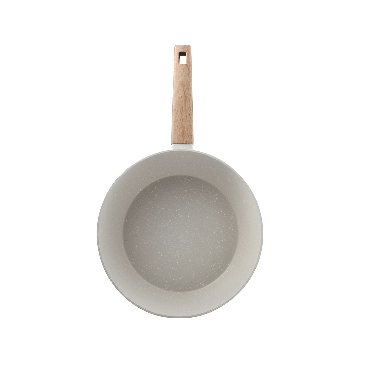 Sartén para saltear con Tapa 28 Cm Alu Forjado Naturally - Bergner