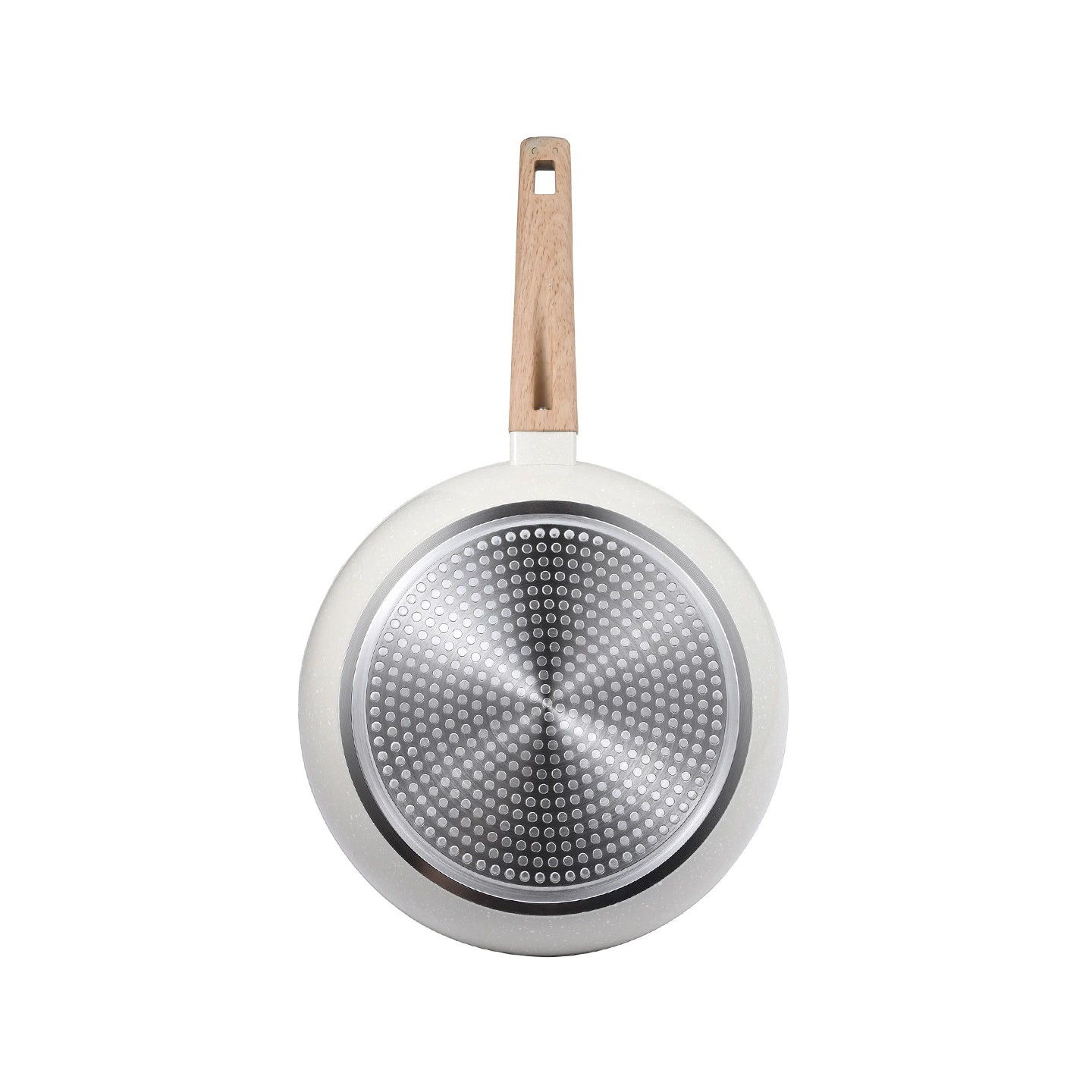 Sartén para saltear con Tapa 28 Cm Alu Forjado Naturally - Bergner