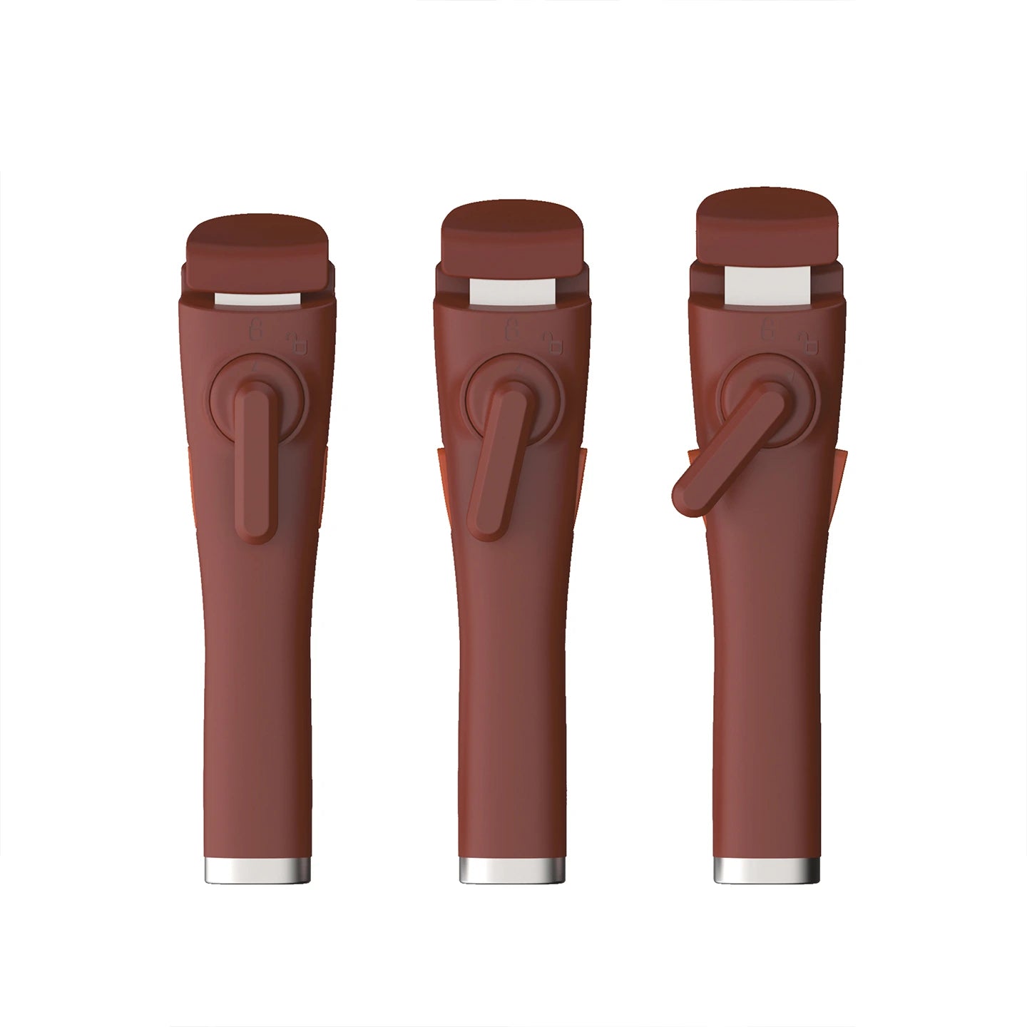 Batería de cocina de 10 piezas MasterPRO apilable con Thermo Control - Share & Play - Red