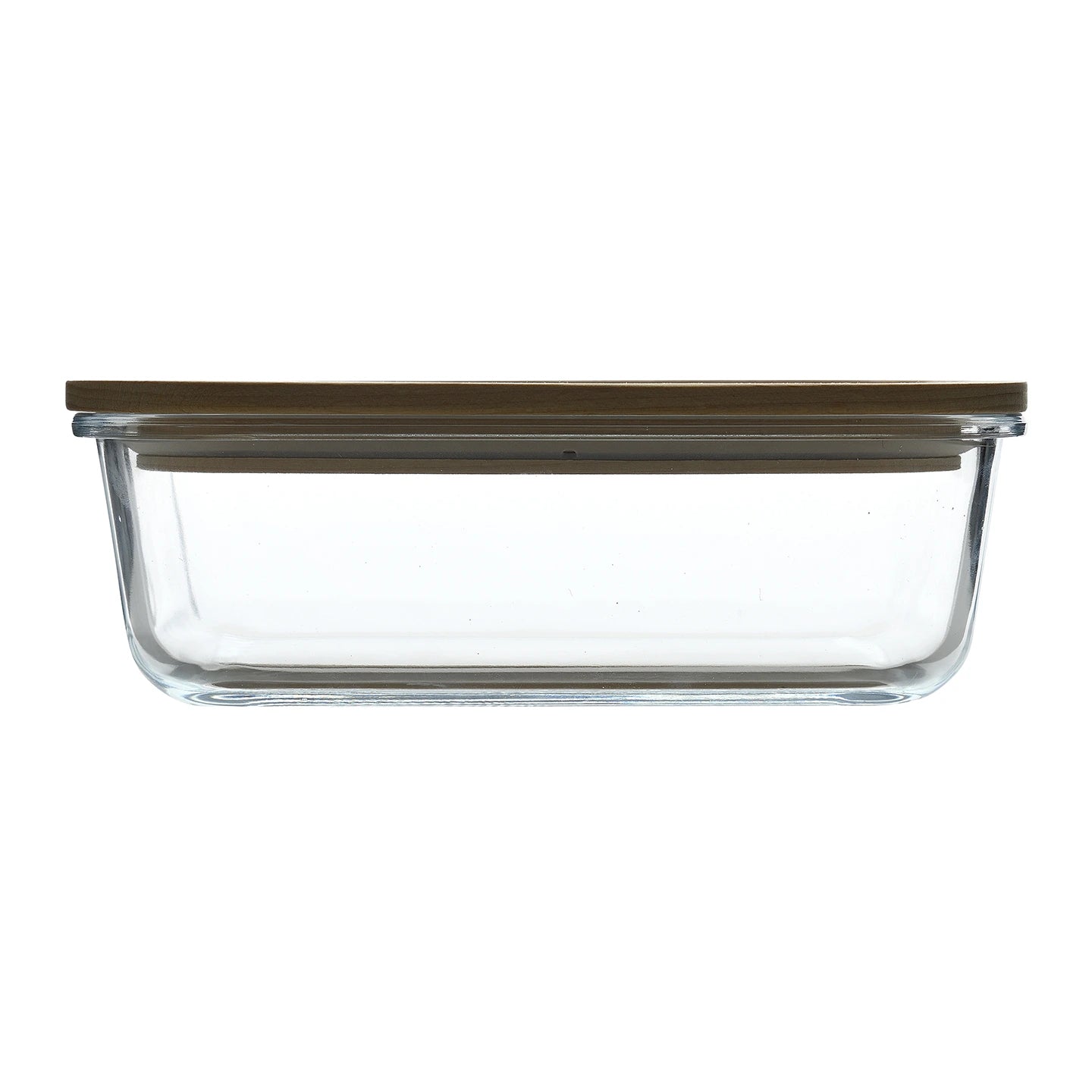 Táper hermético de Vidrio Borosilicato 1L Naturally - Bergner