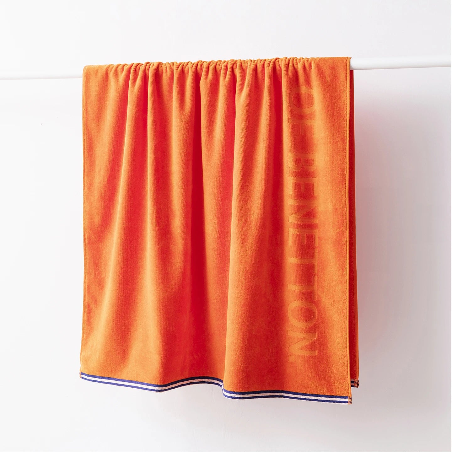 Toalla De Playa 90X160Cm 380Gsm Naranja Picnic - Benetton