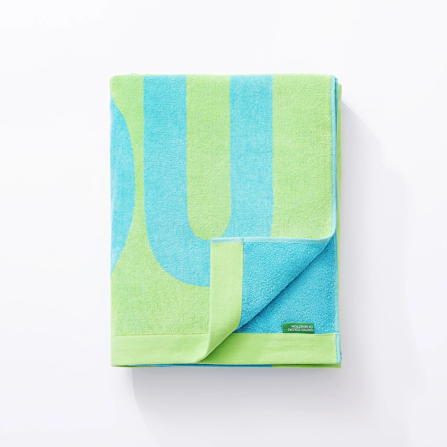 Toalla de Playa 380Gsm 180X180Cm 100% Algodón Velour - Benetton