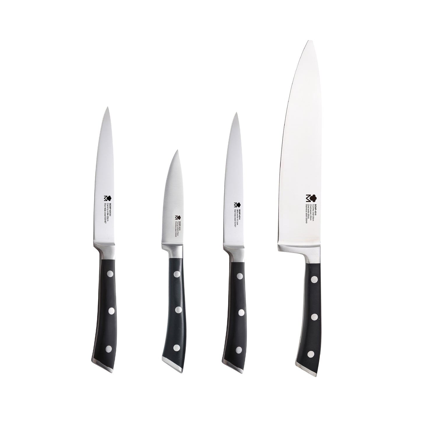 Juego de 4 cuchillos MasterPRO - Foodies Collection