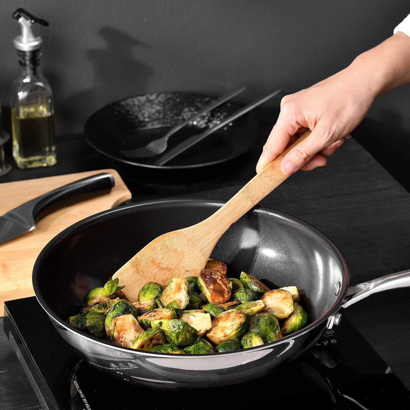 WOK con revestimiento Ceratech 28cm. LEGACY - MasterPRO