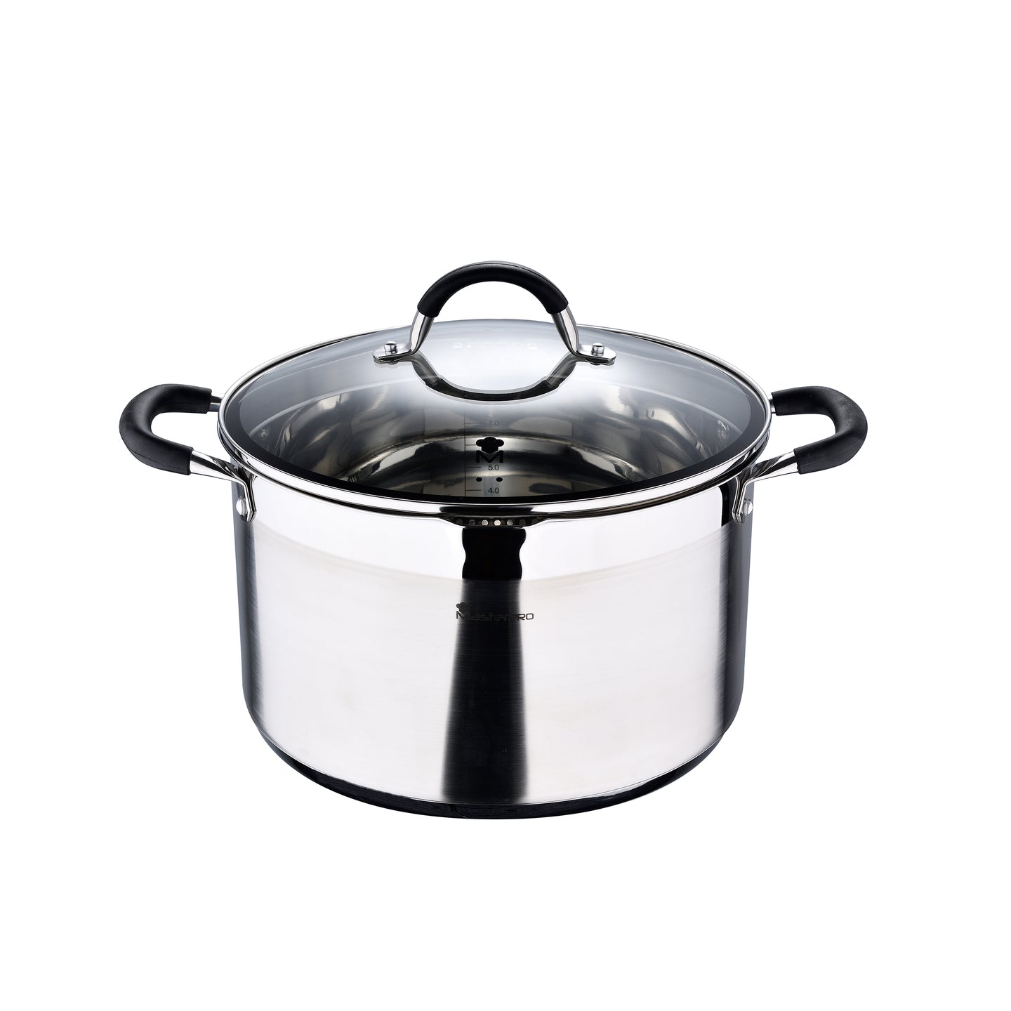 OLLA 28X16.5CM 9.5L ACERO INOX IND C/TAPA FOODIES MP