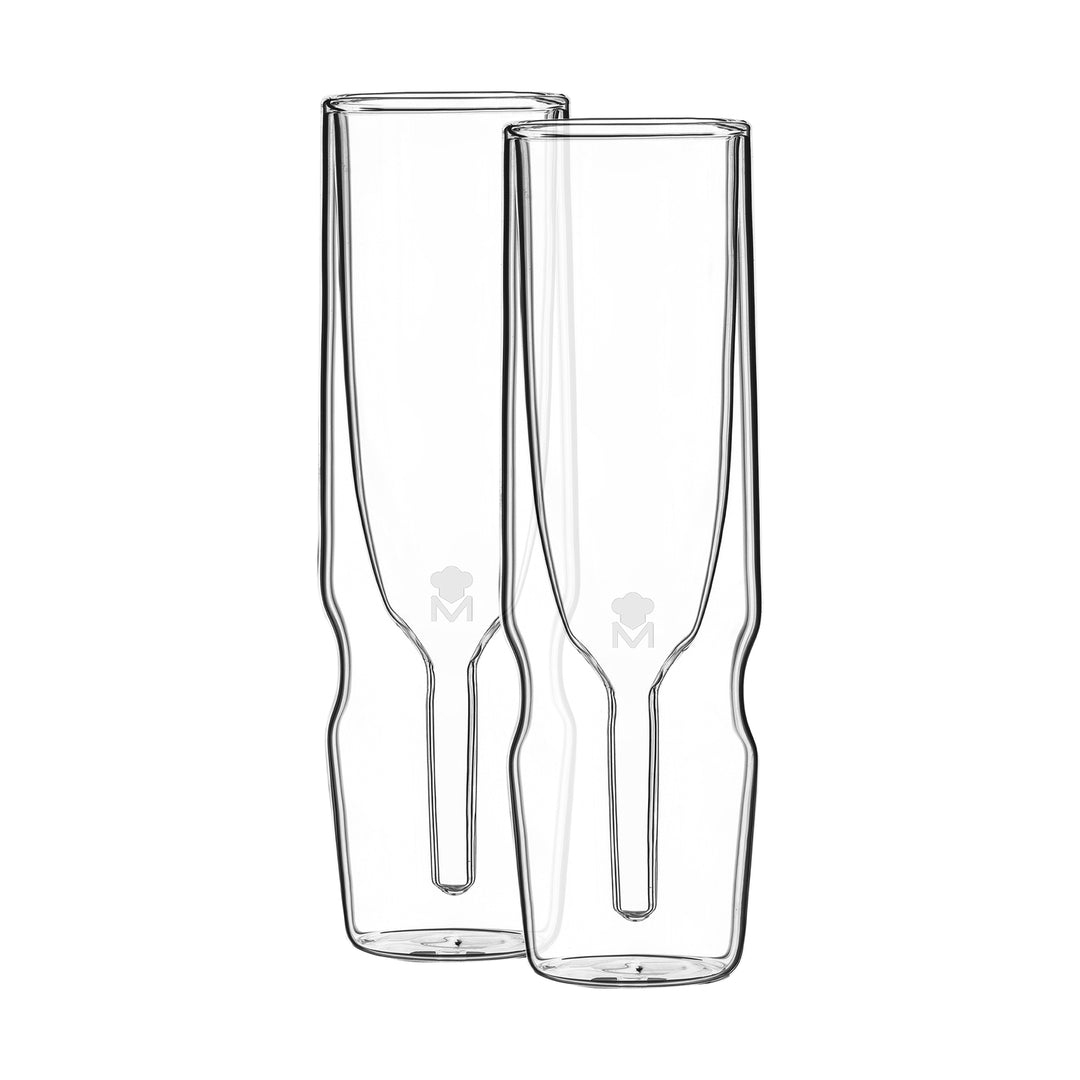 Set 2 Vasos doble pared MasterPRO 190 ml
