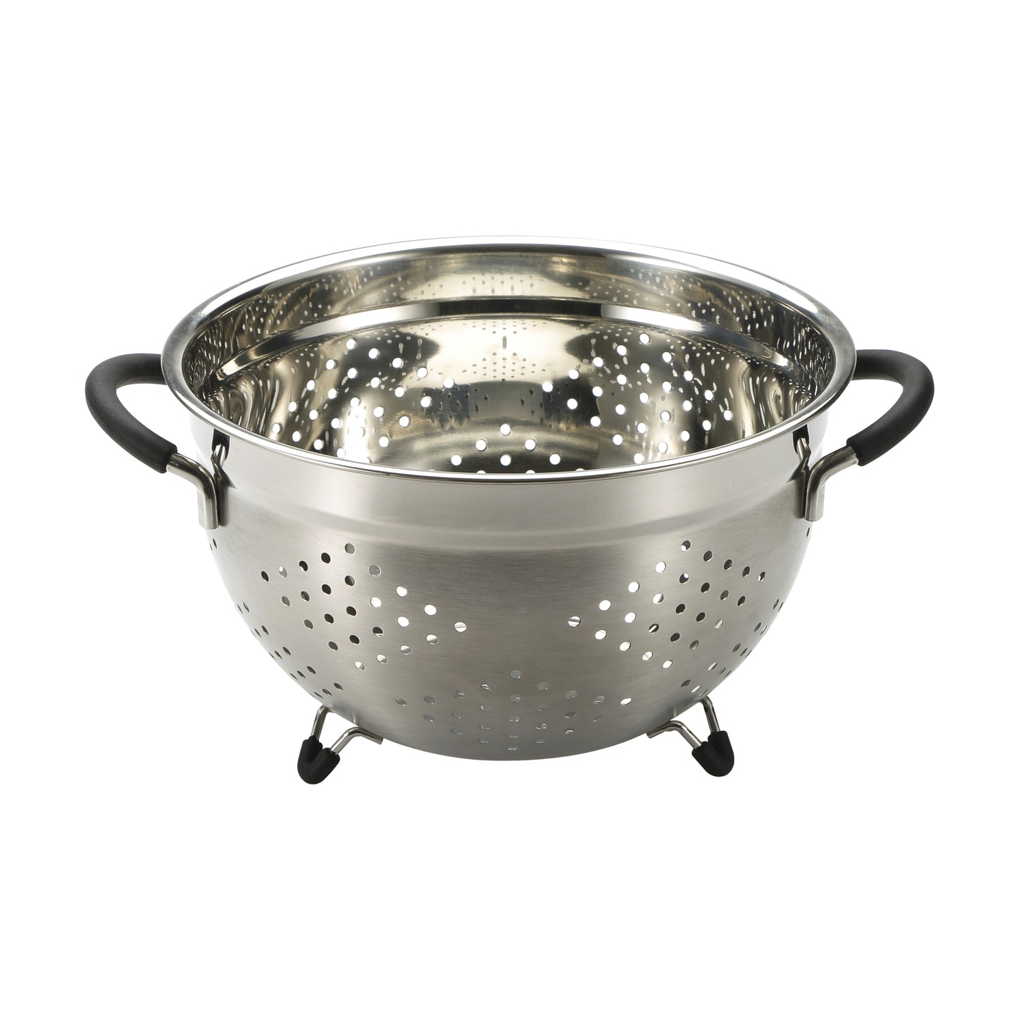 Colador escurridor con asas acero inoxidable 24cm MasterPRO (5)