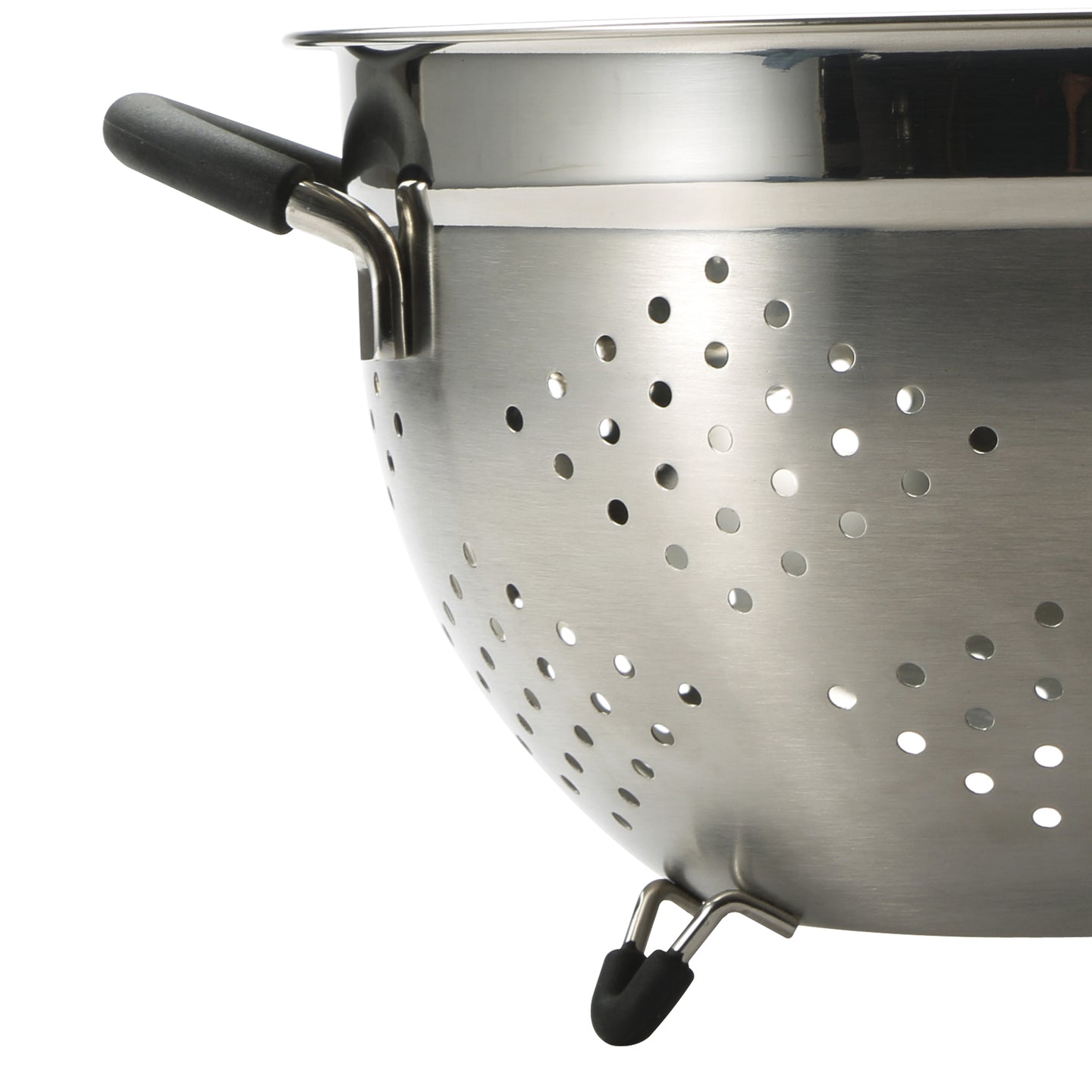 Colador escurridor con asas acero inoxidable 24cm MasterPRO (4)