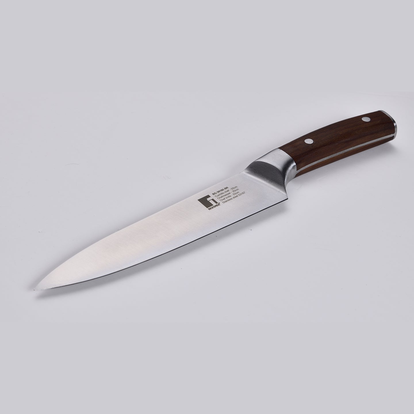 Cuchillo chef Bergner Wolfsburg 20 cm (4)