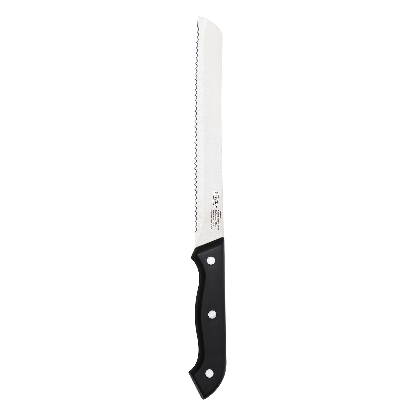 Cuchillo panero San ignacio Toledo 20 cm & CUCHILLO PANERO 20CM ACERO INOX TOLEDO SG