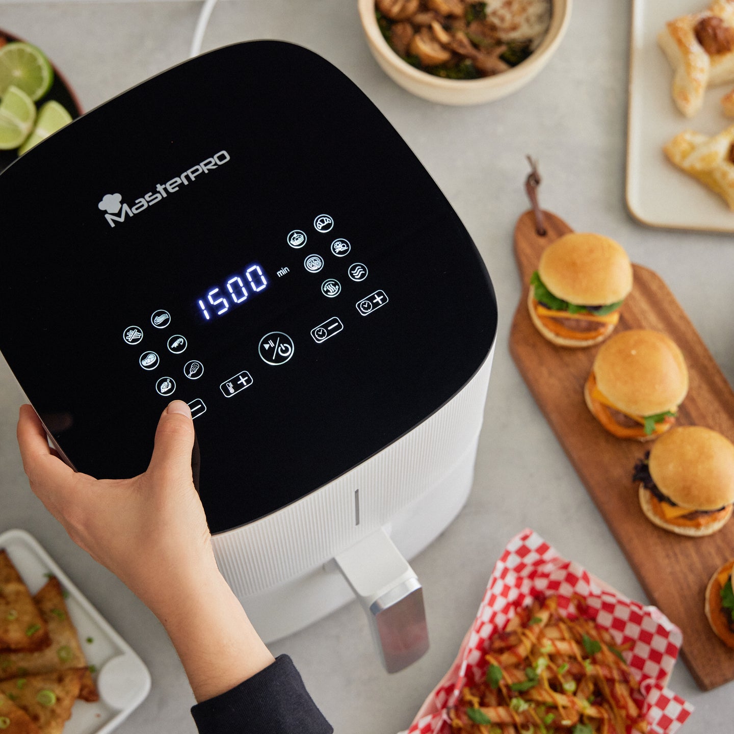 Freidora de aire MasterPRO con wifi 5L - i-Rocket 500 (2)
