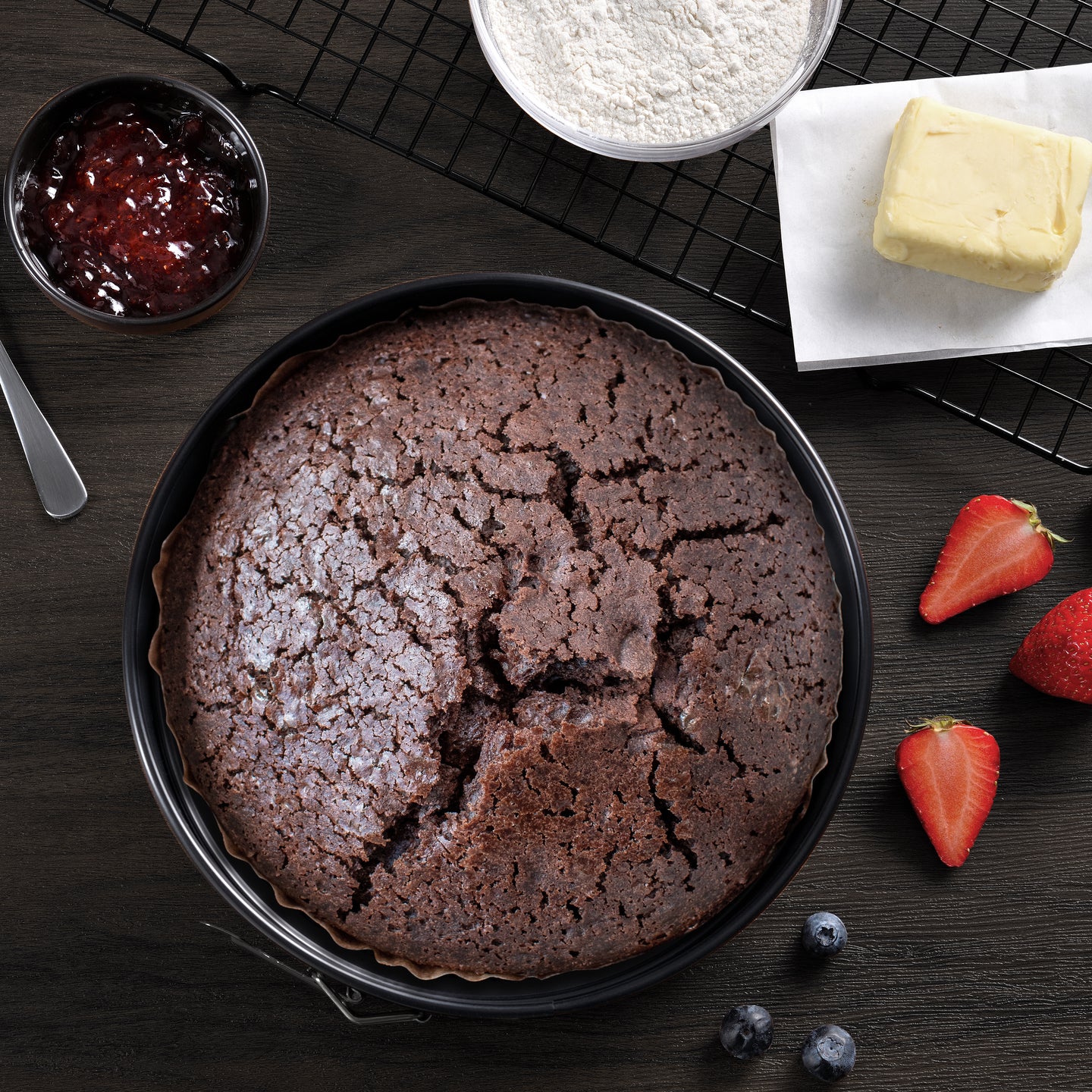 Molde de repostería desmontable Ø24cm MasterPRO (1)