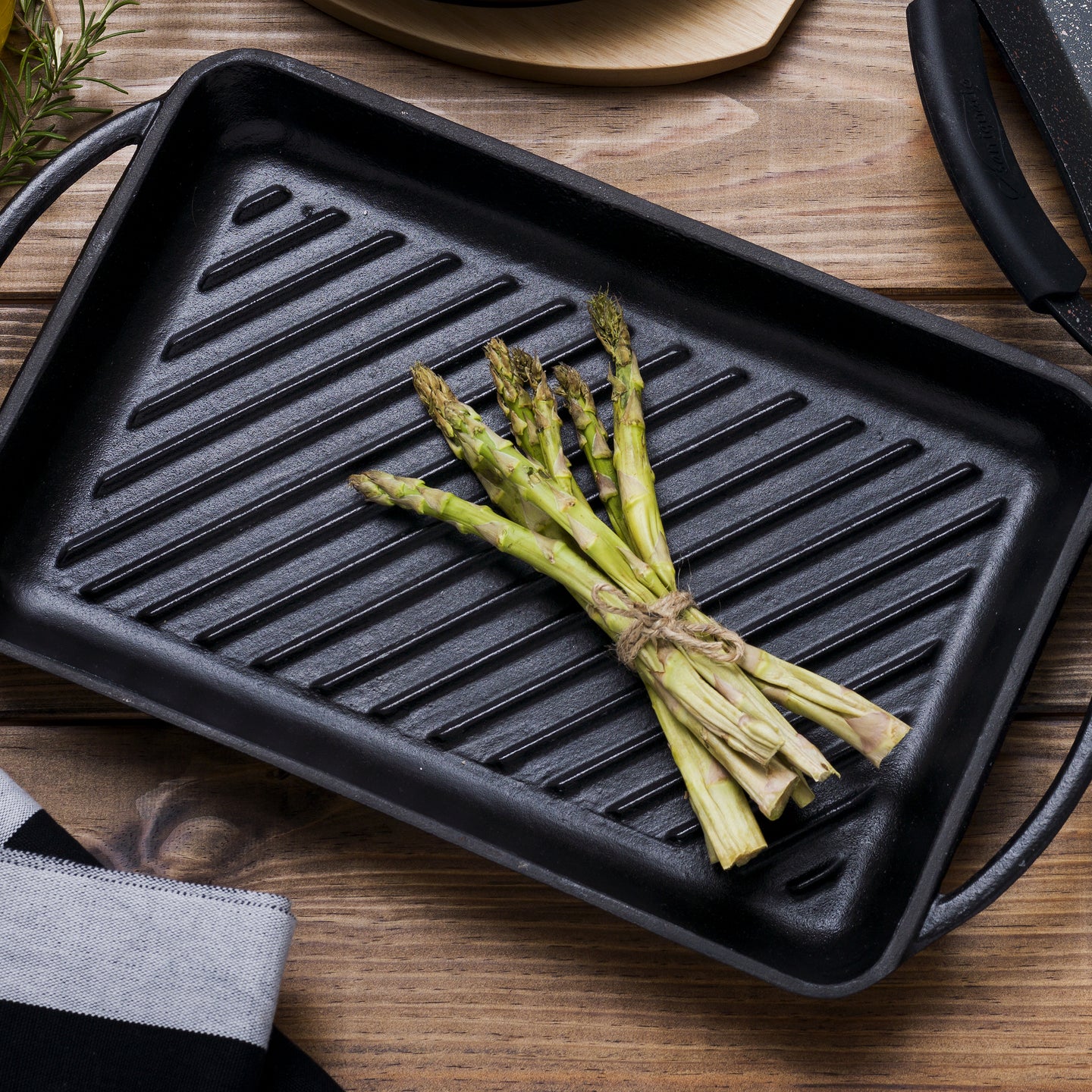 Plancha grill Bergner de Hierro fundido 33.5x22cm - Bbq lovers (5)